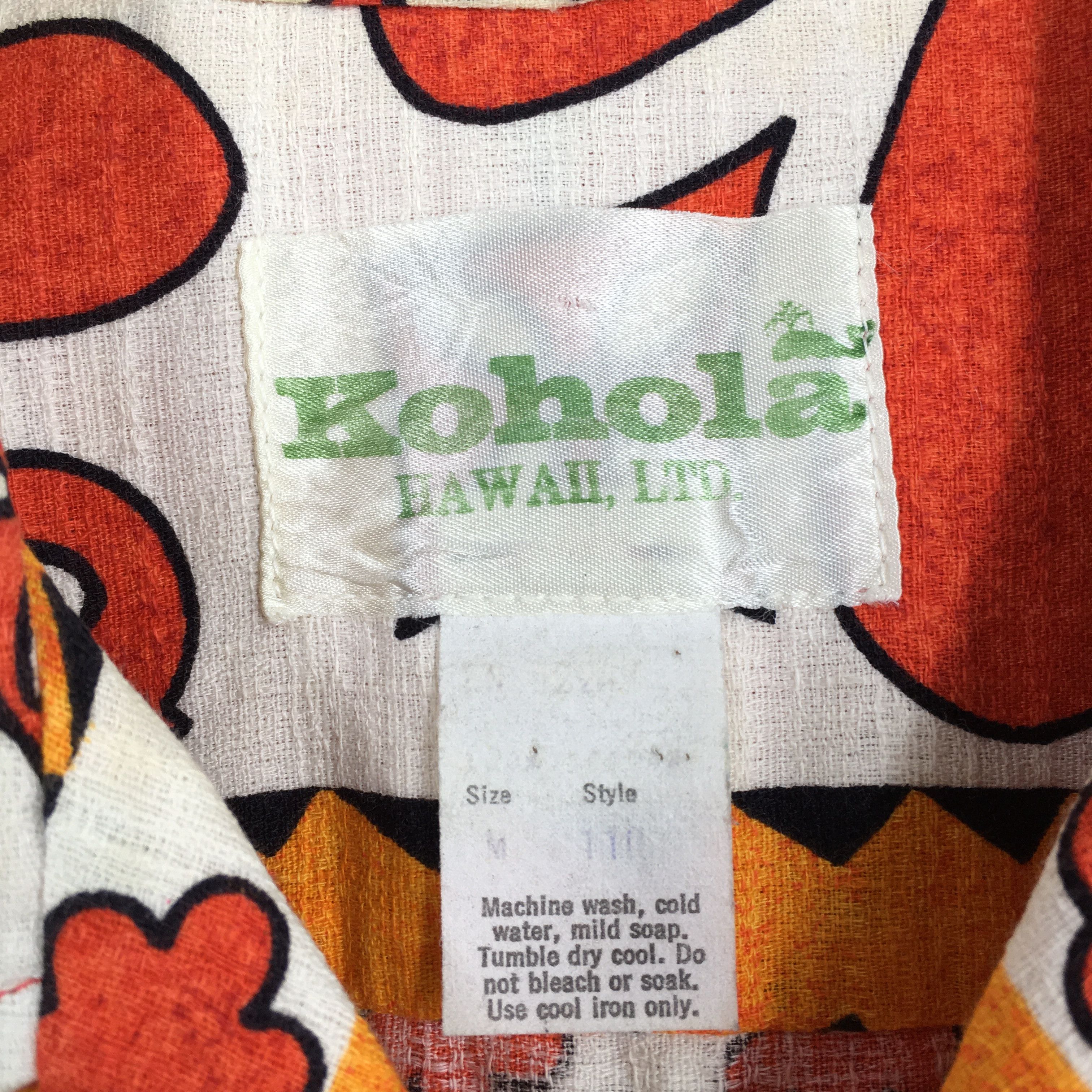 Other Vintage Kohola Hawaii Aloha Orange Floral Shirts Medium Size US M / EU 48-50 / 2 - 5 Thumbnail
