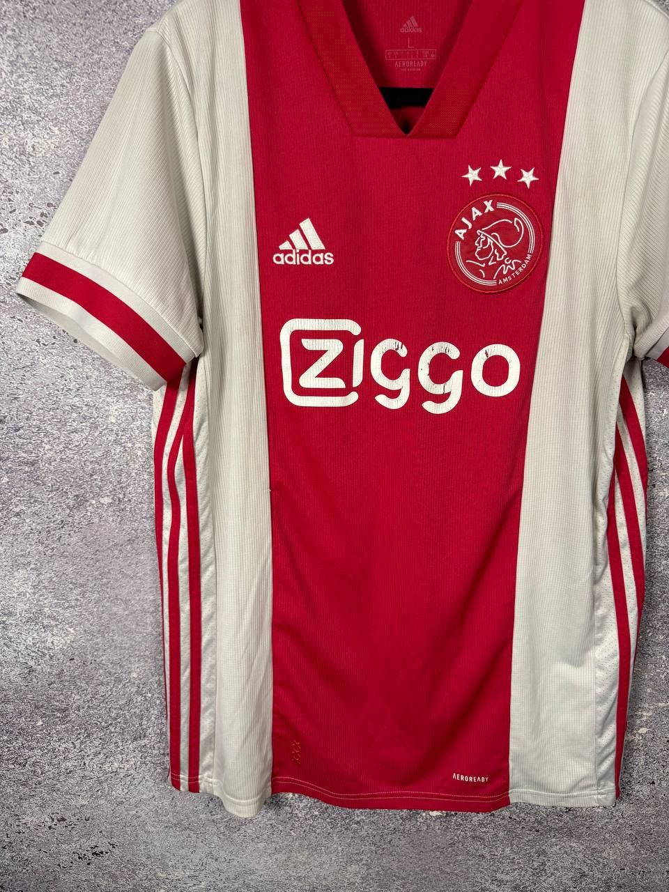 Adidas × Vintage Vintage AJAX 2020/21 Adidas Soccer Jersey Blokcore L sz Size US L / EU 52-54 / 3 - 6 Thumbnail