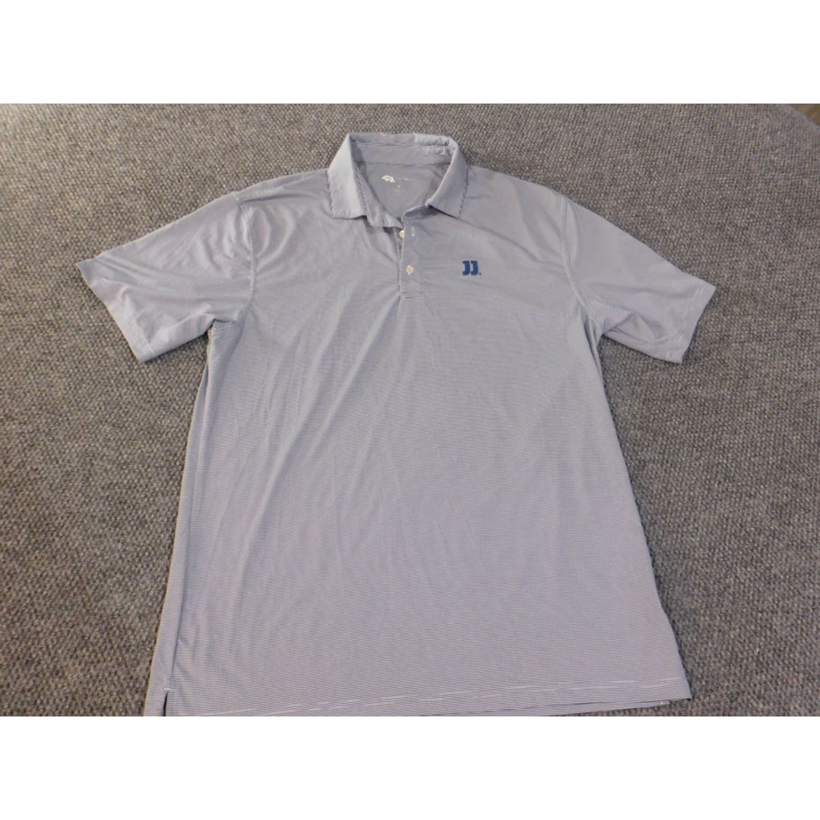 Vintage Onward Reserve Shirt XL Mens Polo Stretch Blue Striped Performance Casual Sports Golf Size US XL / EU 56 / 4 - 3 Thumbnail