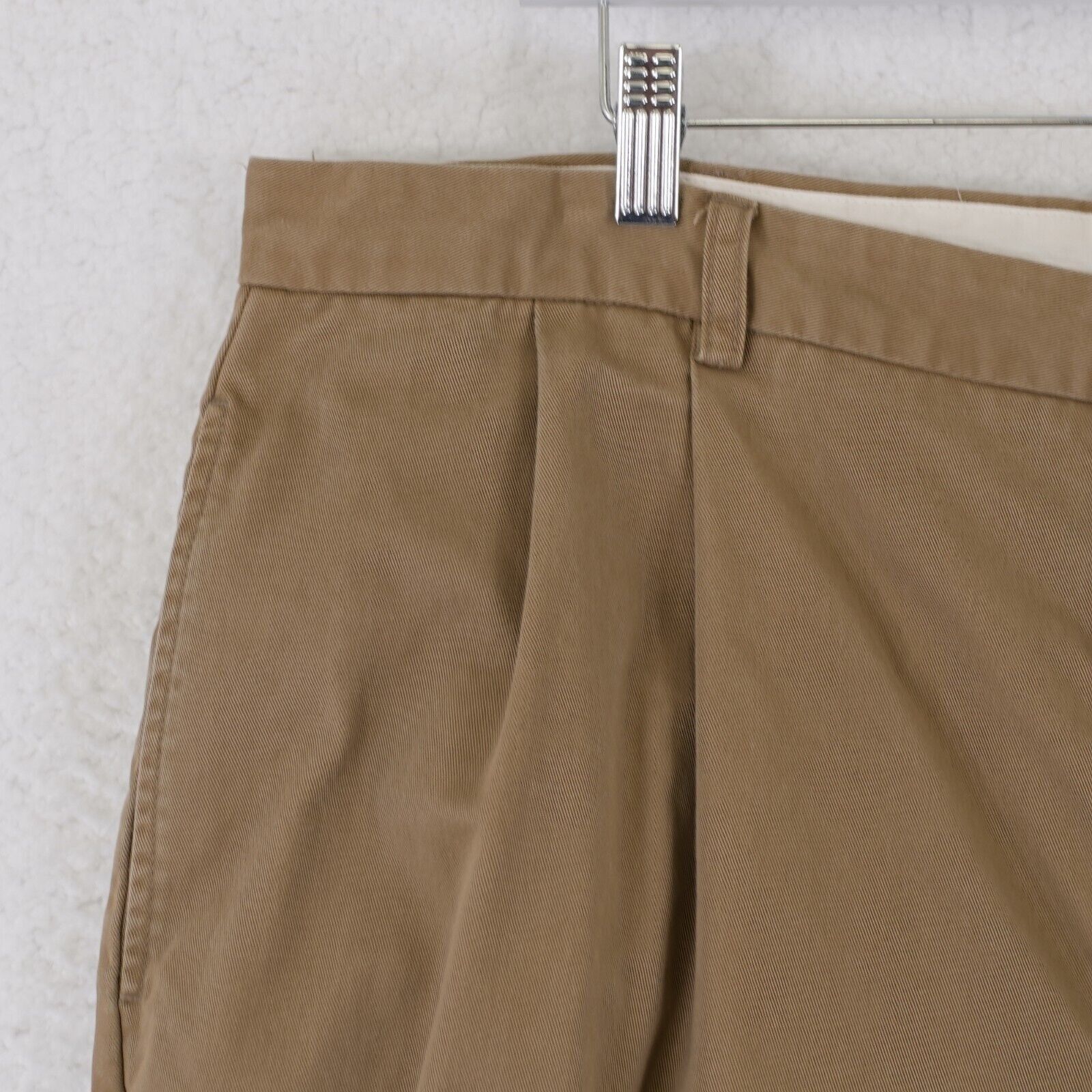 Brooks Brothers DAMAGED Brooks Brothers Elliot Cotton Brown Trousers 38/33 P Size 38L - 4 Thumbnail