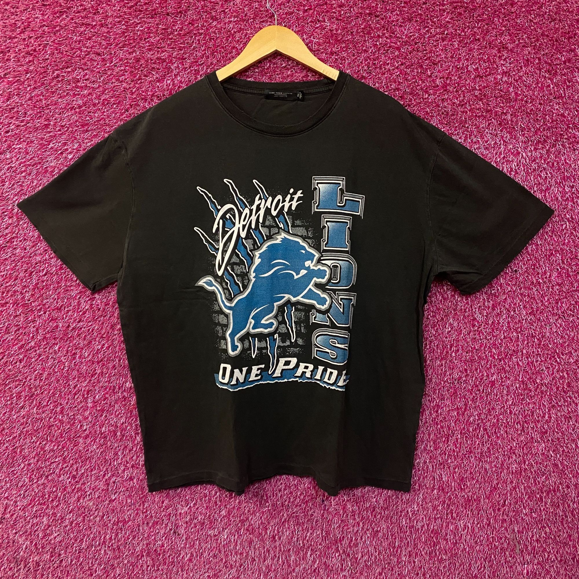 Junk Food Junk Food Clothing Detroit Lions "One Pride" Vintage-Style T Size US XXL / EU 58 / 5 - 1 Thumbnail