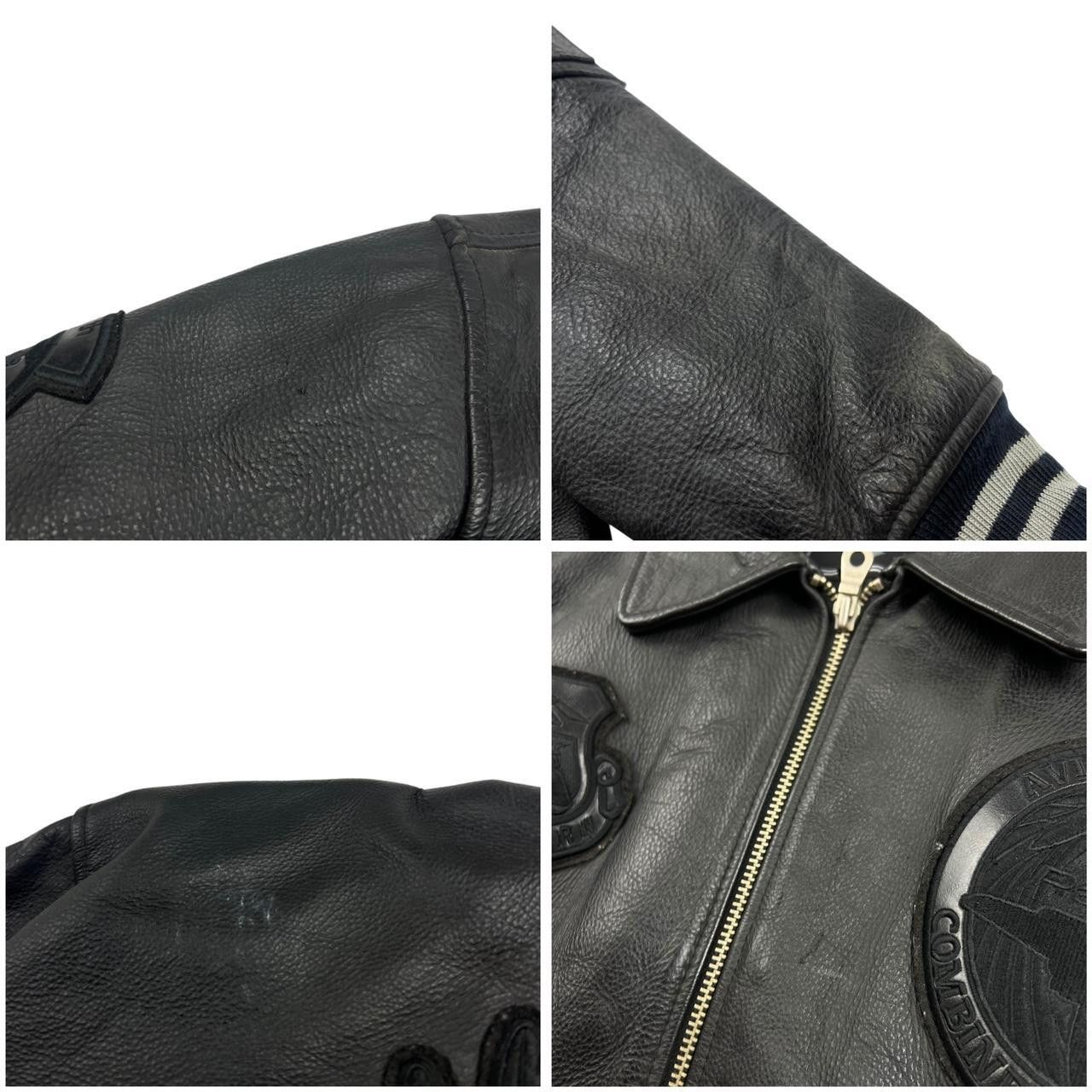 Avirex Vintage Avirex Raptors Leather Jacket - XXXL Size US XXL / EU 58 / 5 - 8 Thumbnail