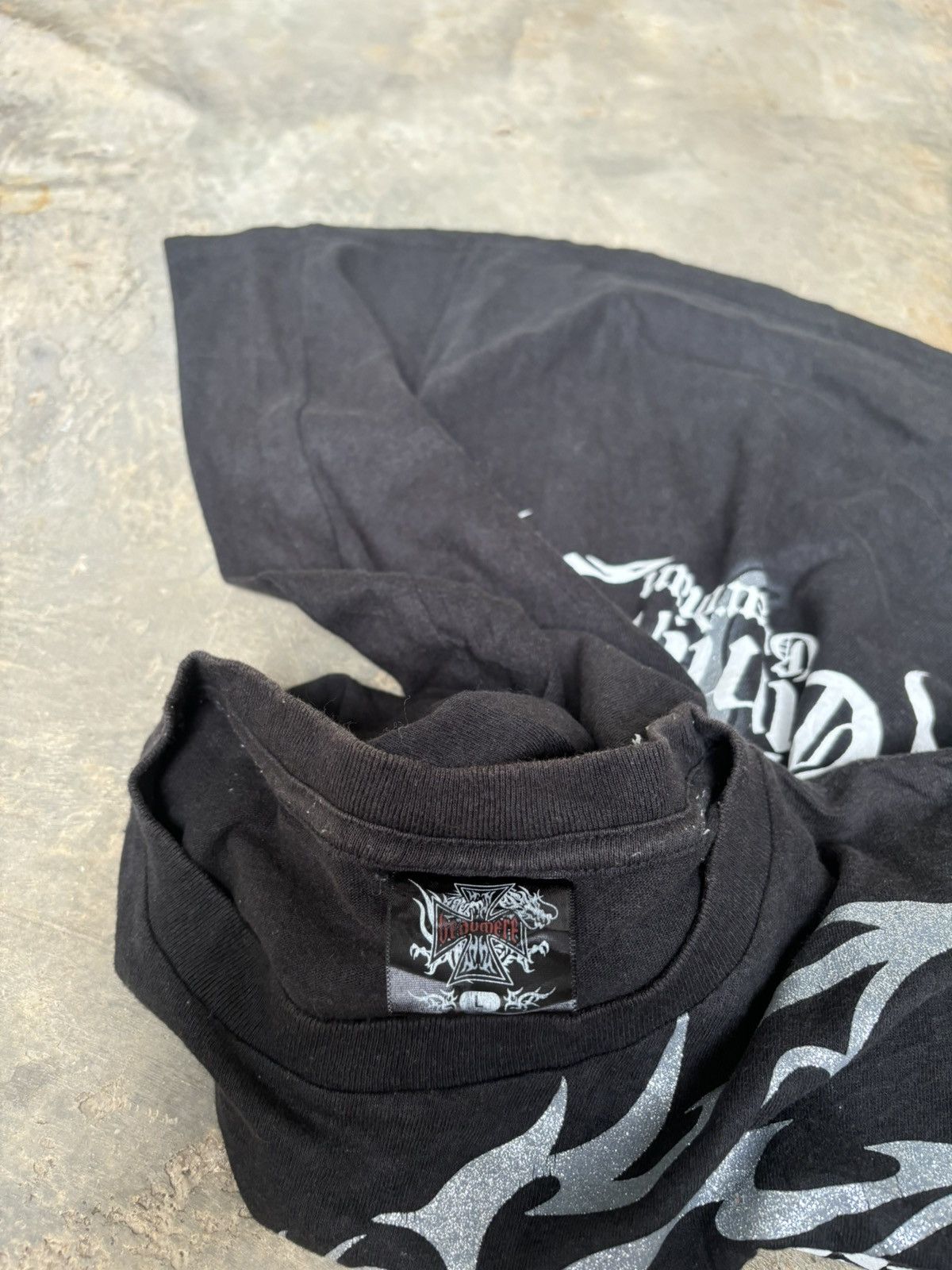 If Six Was Nine × Japanese Brand Y2k Tribal Cabingr Ifsixwasnine Punk style Tshirt Size US L / EU 52-54 / 3 - 6 Thumbnail