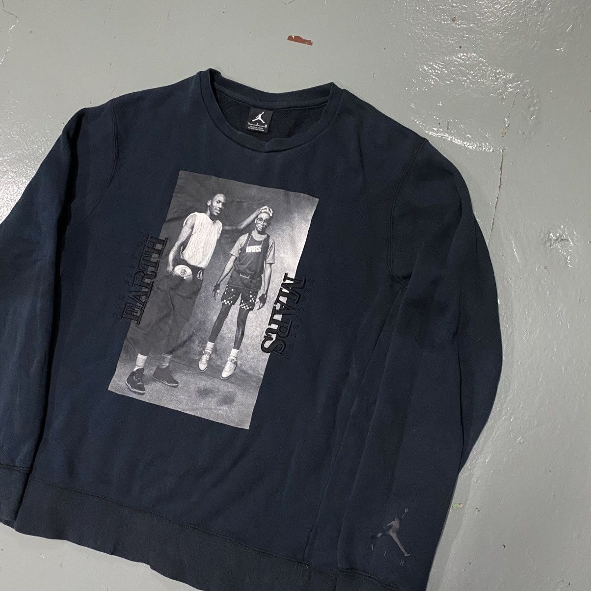 Nike × Vintage Vintage Nike Air Jordan Michael Jordan Spike Lee Crewneck Size US L / EU 52-54 / 3 - 1 Thumbnail