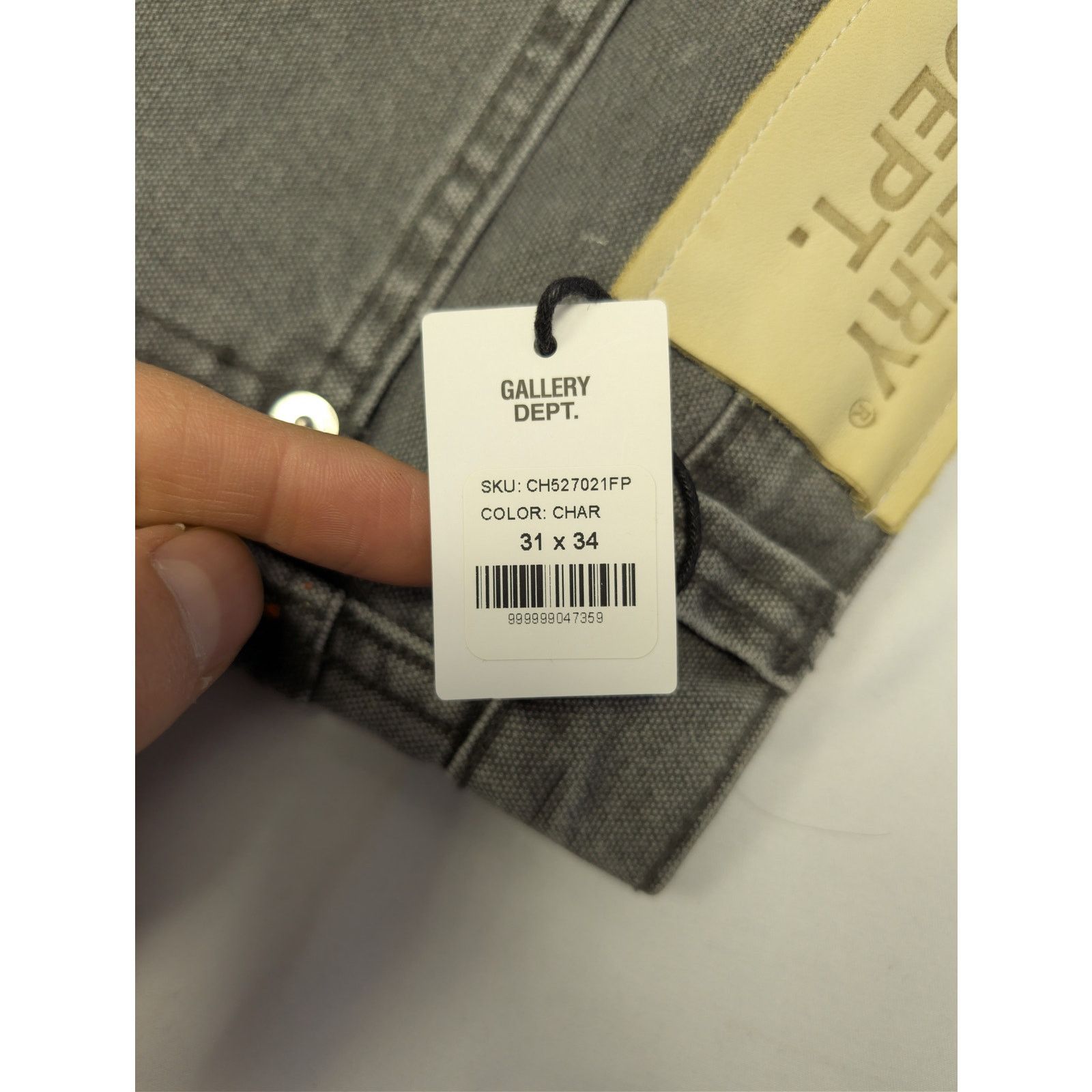 Gallery Dept. o1rshd1 LA Flare Carpenter Jeans in Charcoal Size US 31 - 21 Thumbnail