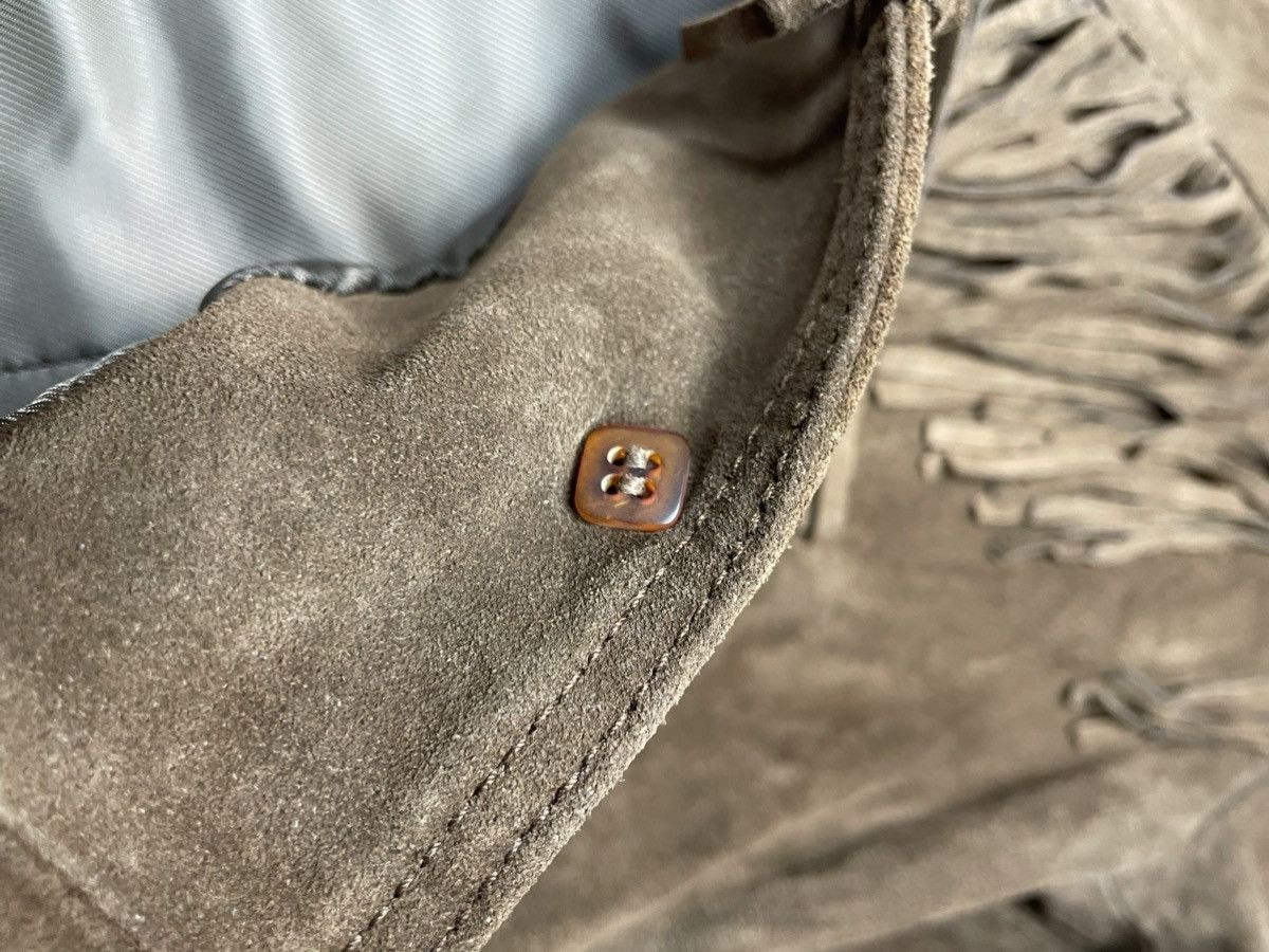 Tecovas Tecovas Women Brown Genuine Suede Leather Western Jacket S Size S / US 4 / IT 40 - 6 Thumbnail