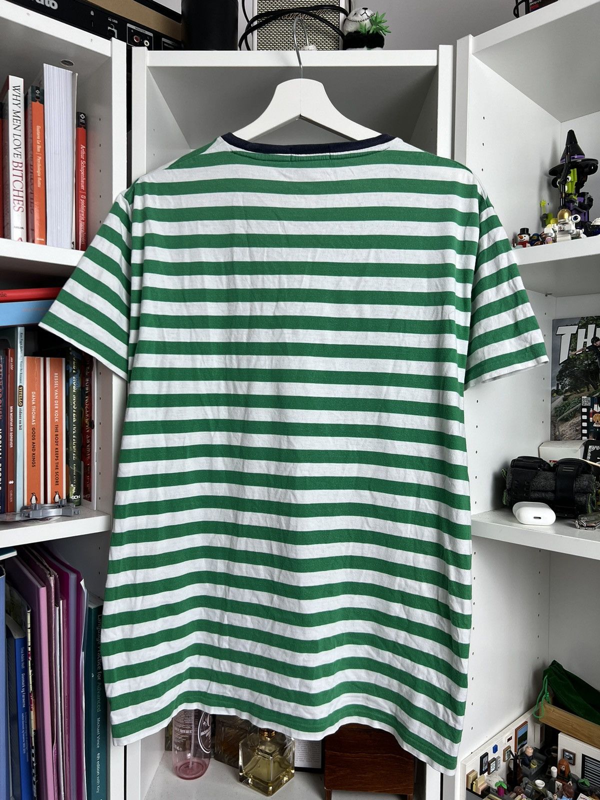 Polo Ralph Lauren × Ralph Lauren Polo Ralph Lauren striped pocket t-shirt tee L old money y2k Size US L / EU 52-54 / 3 - 2 Thumbnail