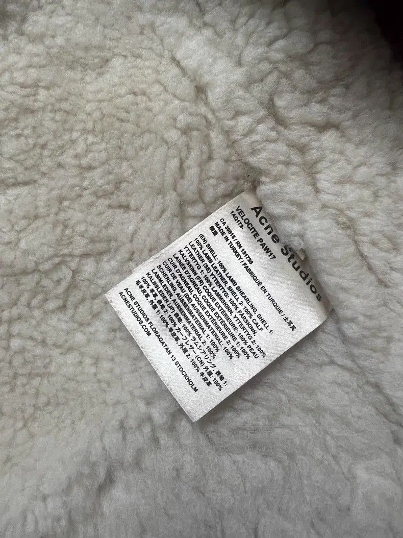 Acne Studios Acne Studios Brown Fur and Leather Combination Size 4XL / US 24-26 - 3 Thumbnail