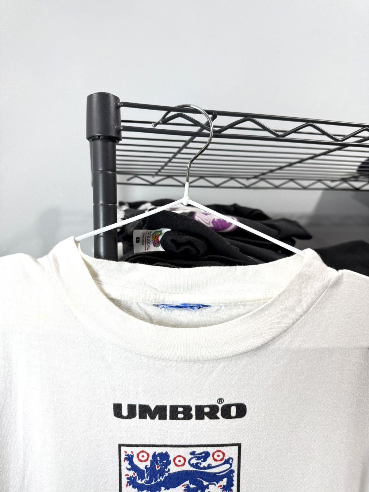 Umbro 90’s Vintage Umbro England Carlsberg Beer T Shirt Soccer Size US XL / EU 56 / 4 - 3 Thumbnail