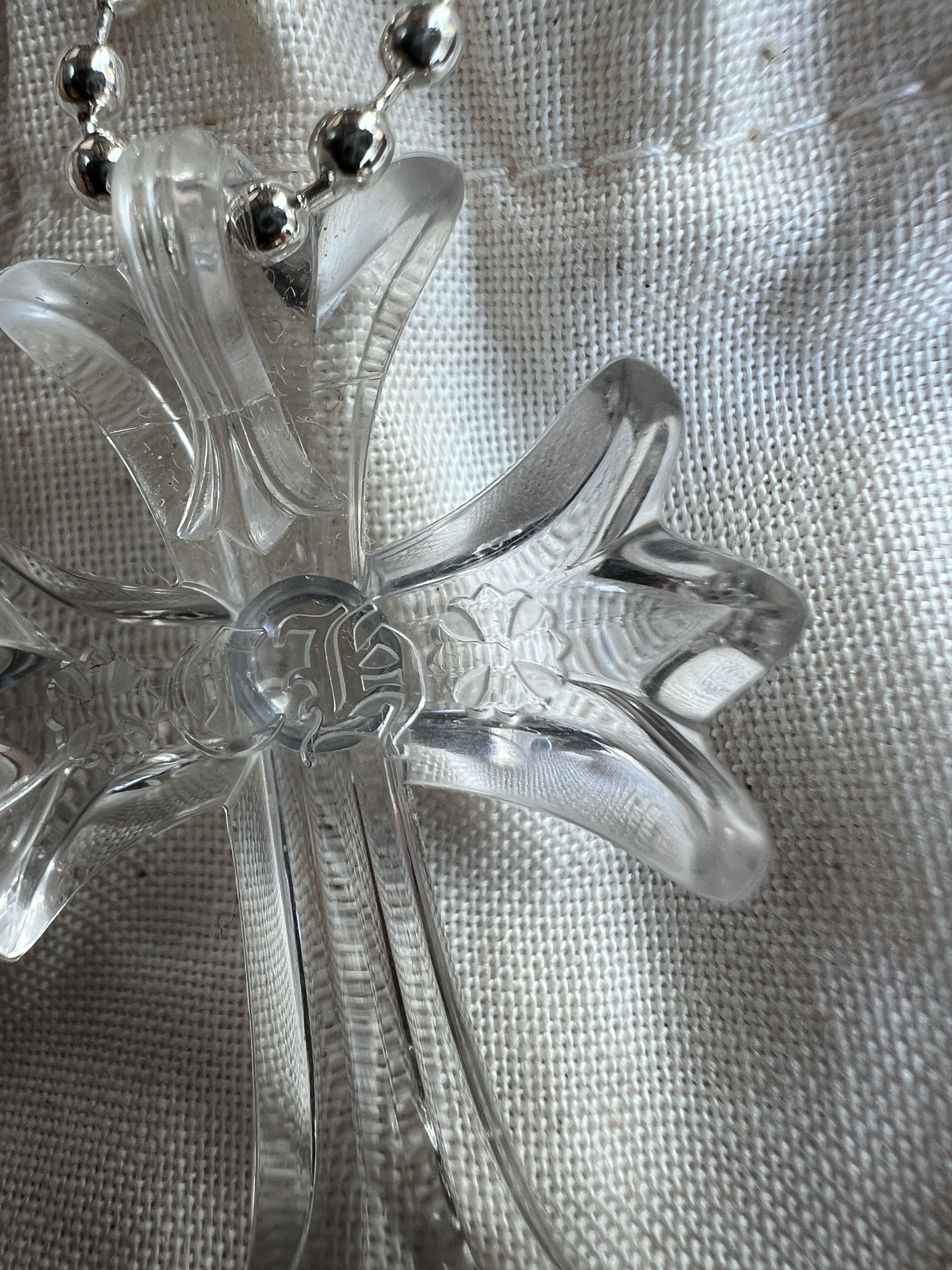 Chrome Hearts Chrome Hearts Cross Silicone Necklace Size ONE SIZE - 6 Thumbnail