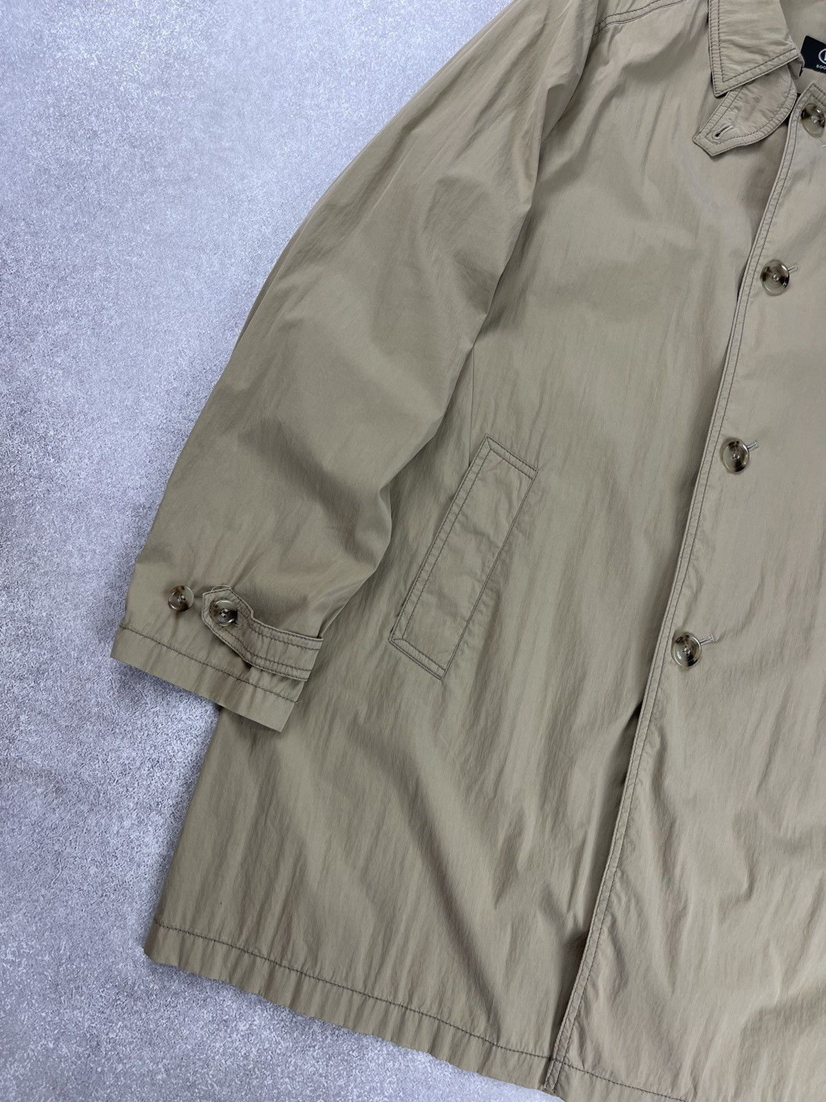 Bogner × Vintage Vintage Bogner Men’s Trench Coat Jacket Size US L / EU 52-54 / 3 - 3 Thumbnail
