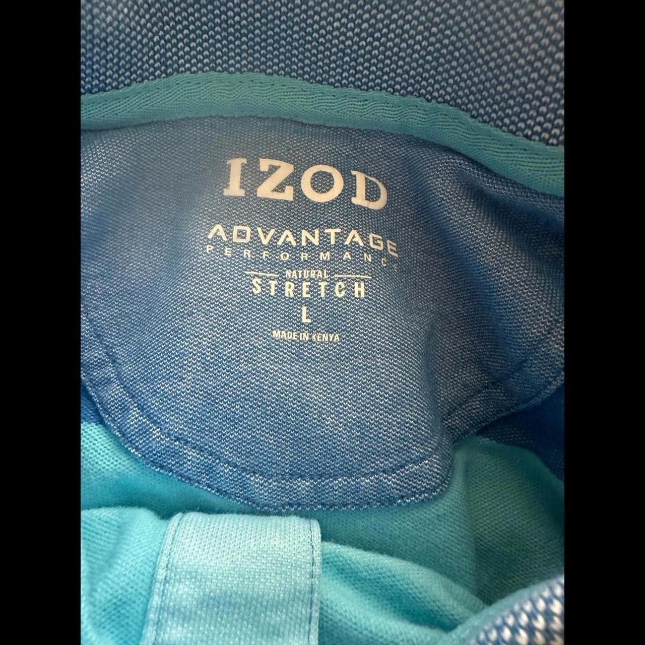 Izod Mens Used Izod Blue Striped Size US L / EU 52-54 / 3 - 2 Thumbnail