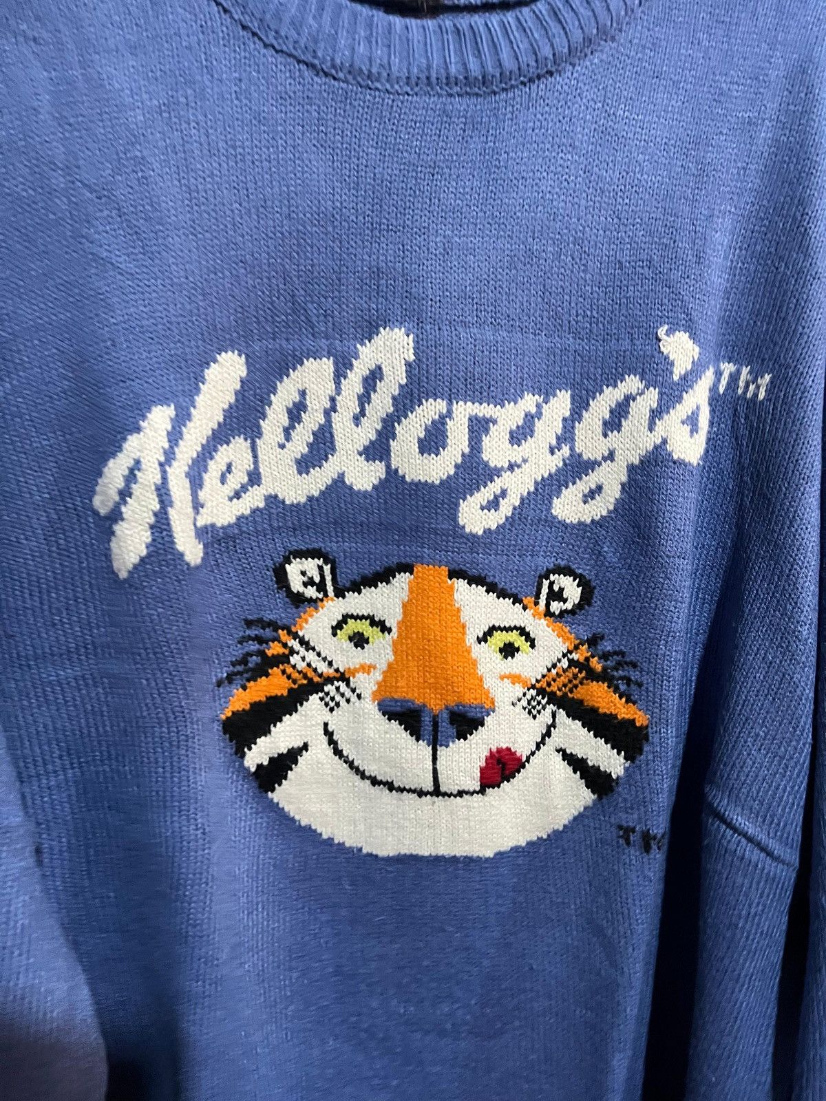 Vintage Vintage knitwear Kelloggs tiger Size US XL / EU 56 / 4 - 2 Thumbnail