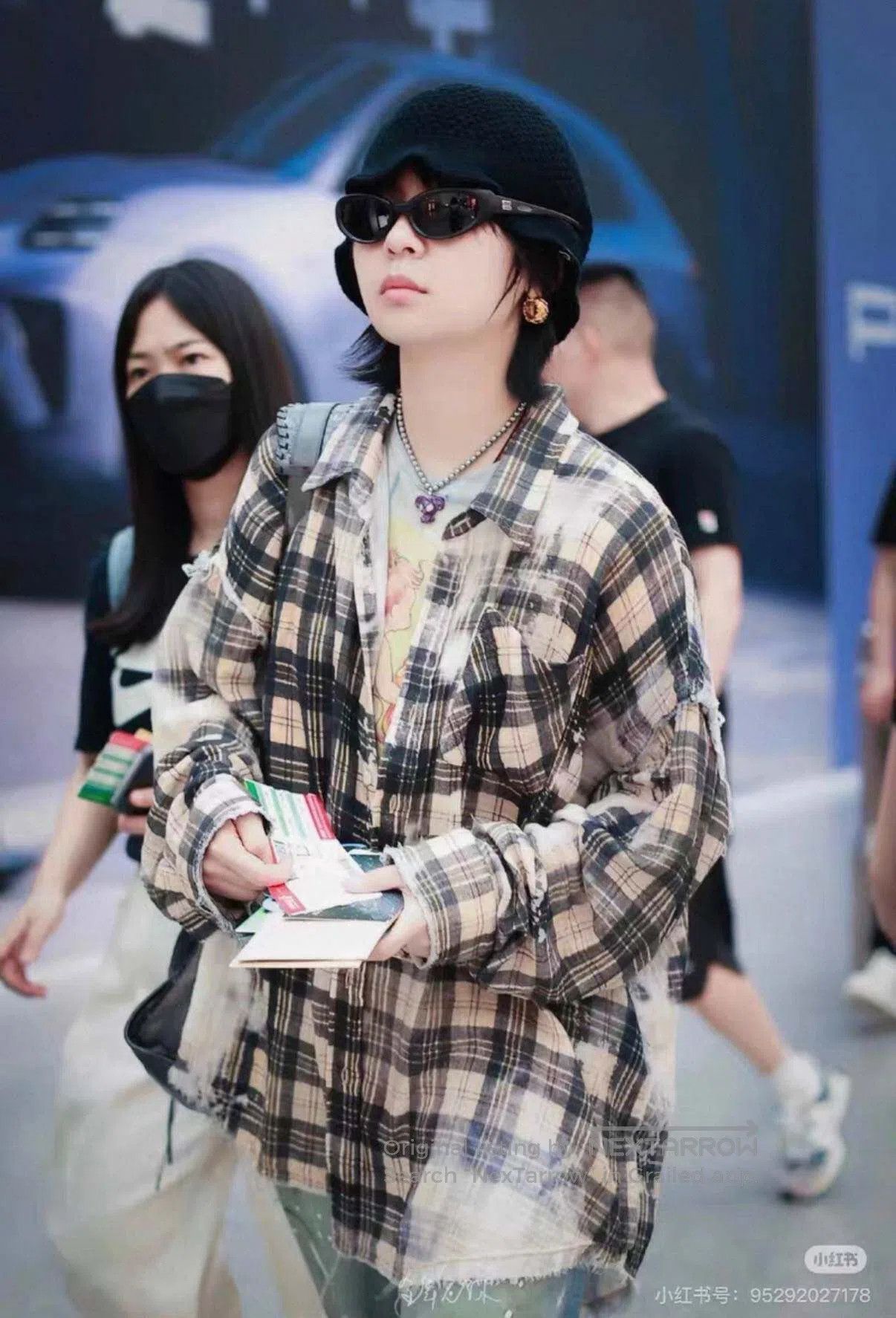 R13 R13 Distressed Frayed Loose Plaid Shirt Size US S / EU 44-46 / 1 - 9 Thumbnail