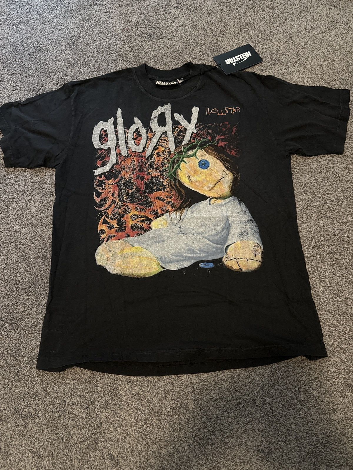 HELLSTAR Hellstar Voodoo/Glory/ Korn Tee - size Large Size US L / EU 52-54 / 3 - 1 Thumbnail