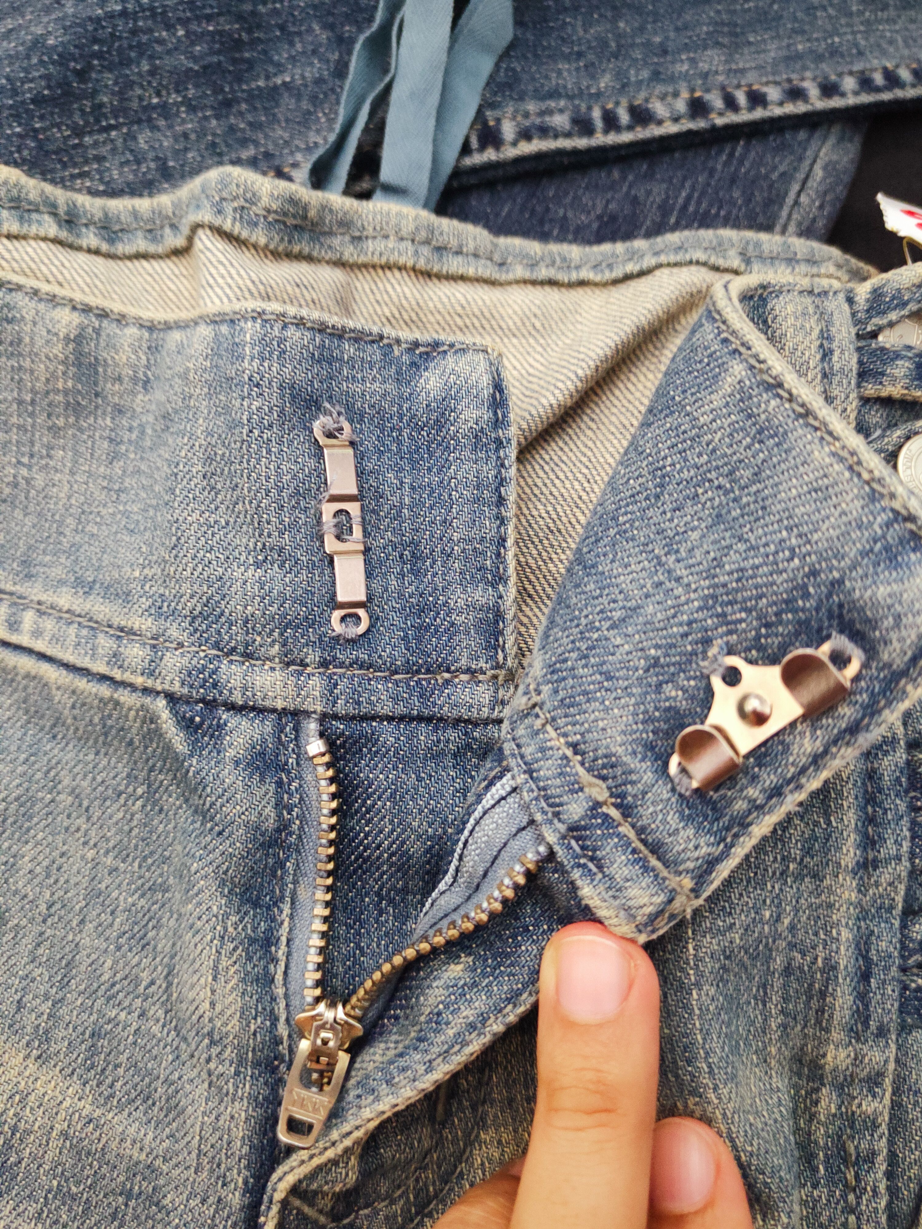 Jil Stuart Jill Stuart Blue Faded Distressed Ripped Jeans #W192 Size 27" / US 4 / IT 40 - 15 Thumbnail