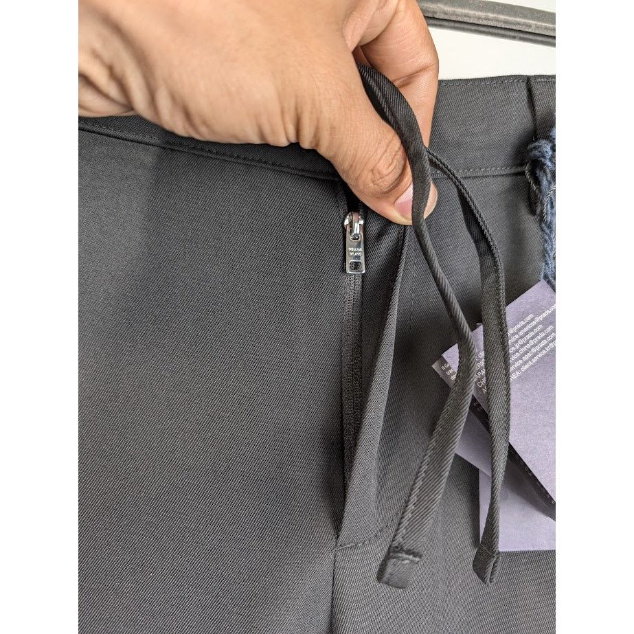 Prada o1rshd1 Gabardine Pants in Nero Size US 34 / EU 50 - 8 Thumbnail