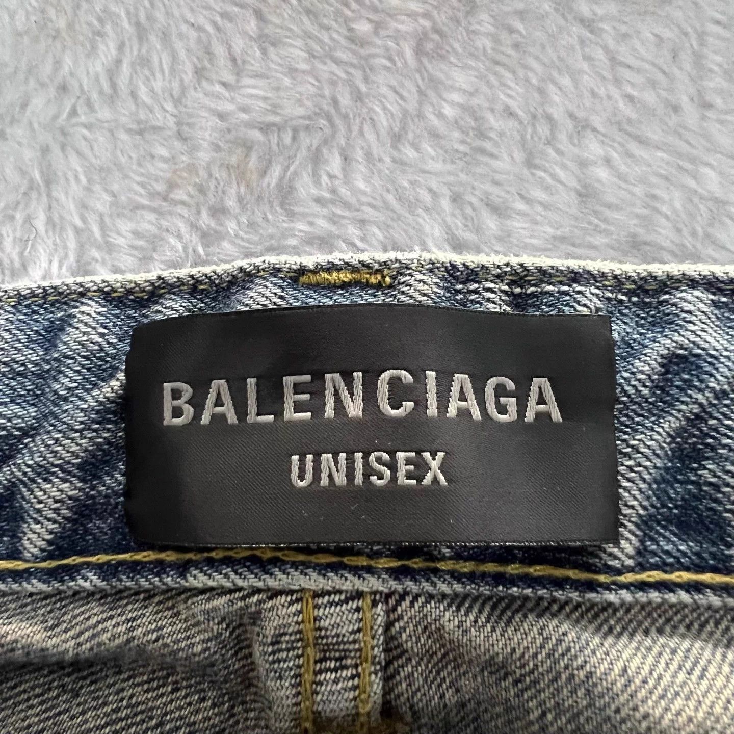 Balenciaga Balenciaga Washed Silhouette Jeans M Size US 33 - 3 Thumbnail