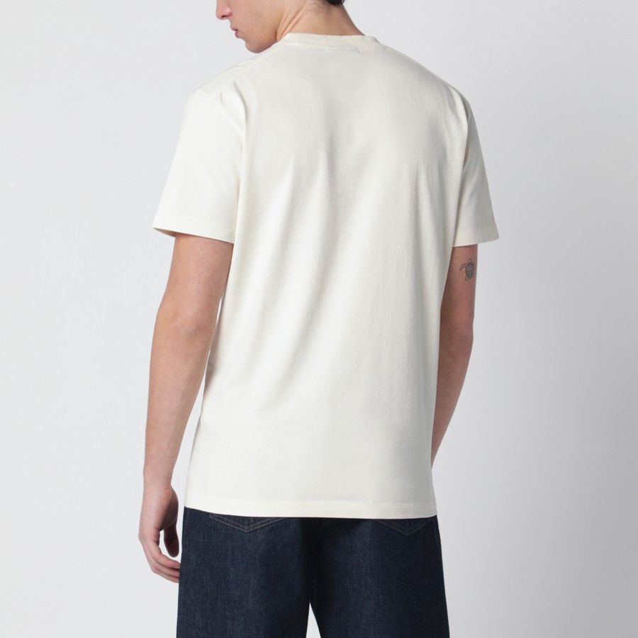 Dsquared2 o1d2blof0226 Logo T-Shirt in Ivory Size US XL / EU 56 / 4 - 3 Thumbnail