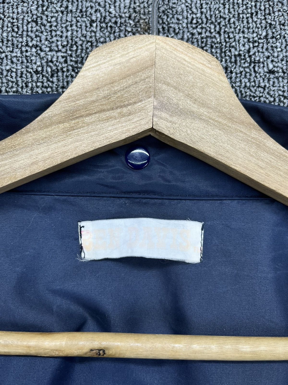 Ben Davis Vintage Ben Davis Spell Out Trashed Light Jacket Size US L / EU 52-54 / 3 - 6 Thumbnail