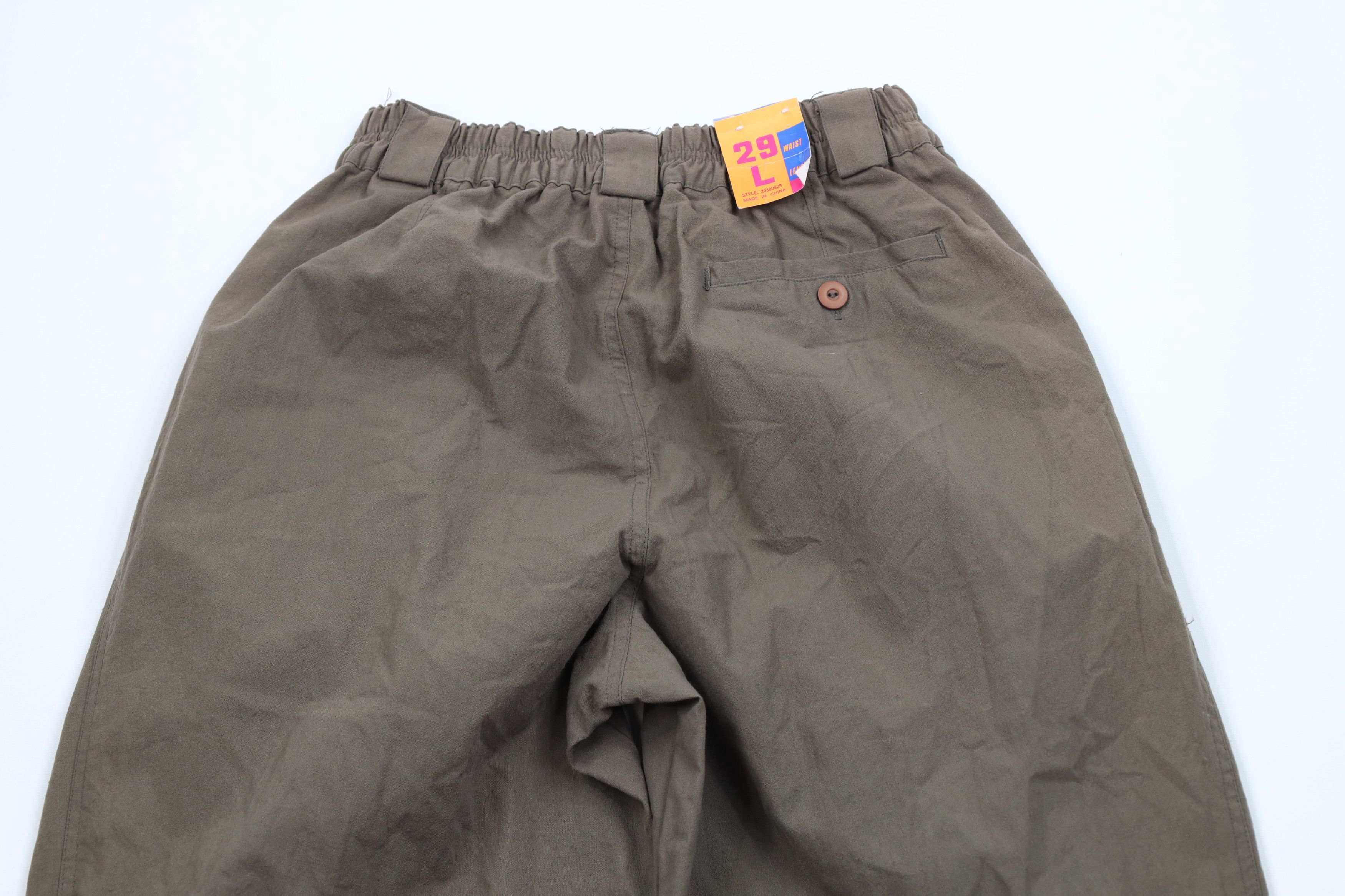 Vintage Deadstock Vintage 80s 90s Bugle Boy Pleated Pants Brown Size US 29 - 11 Thumbnail