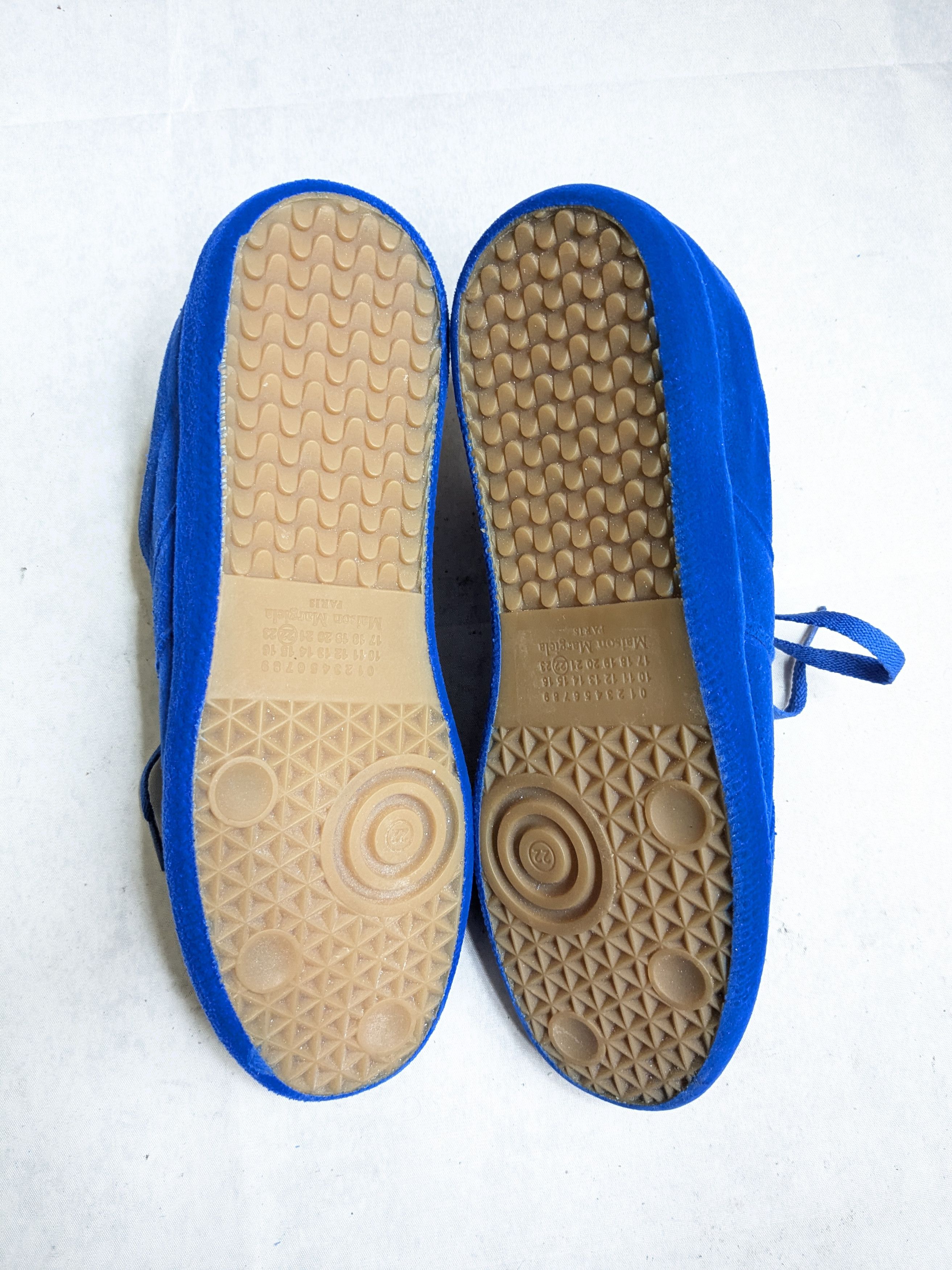Maison Margiela Maison Margiela GAT Replica Blue 9 42 Felt Leather Low Size US 9 / EU 42 - 14 Thumbnail