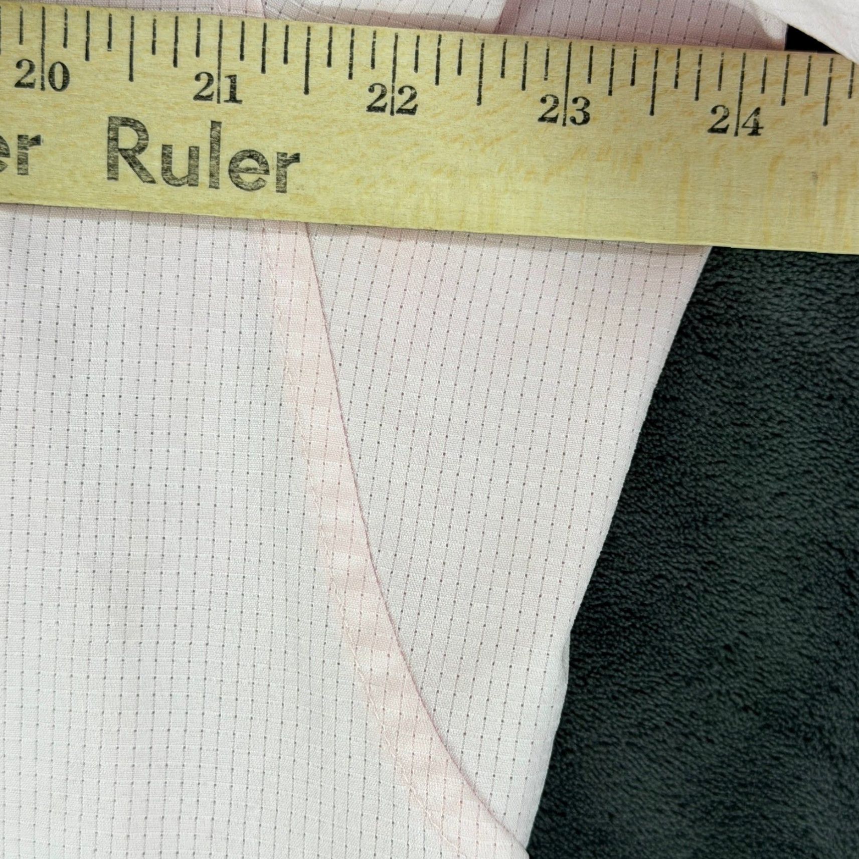 Lululemon Lululemon Mens Pink Micro Check Short Sleeve Button Down Shirt XL Size US XL / EU 56 / 4 - 5 Thumbnail