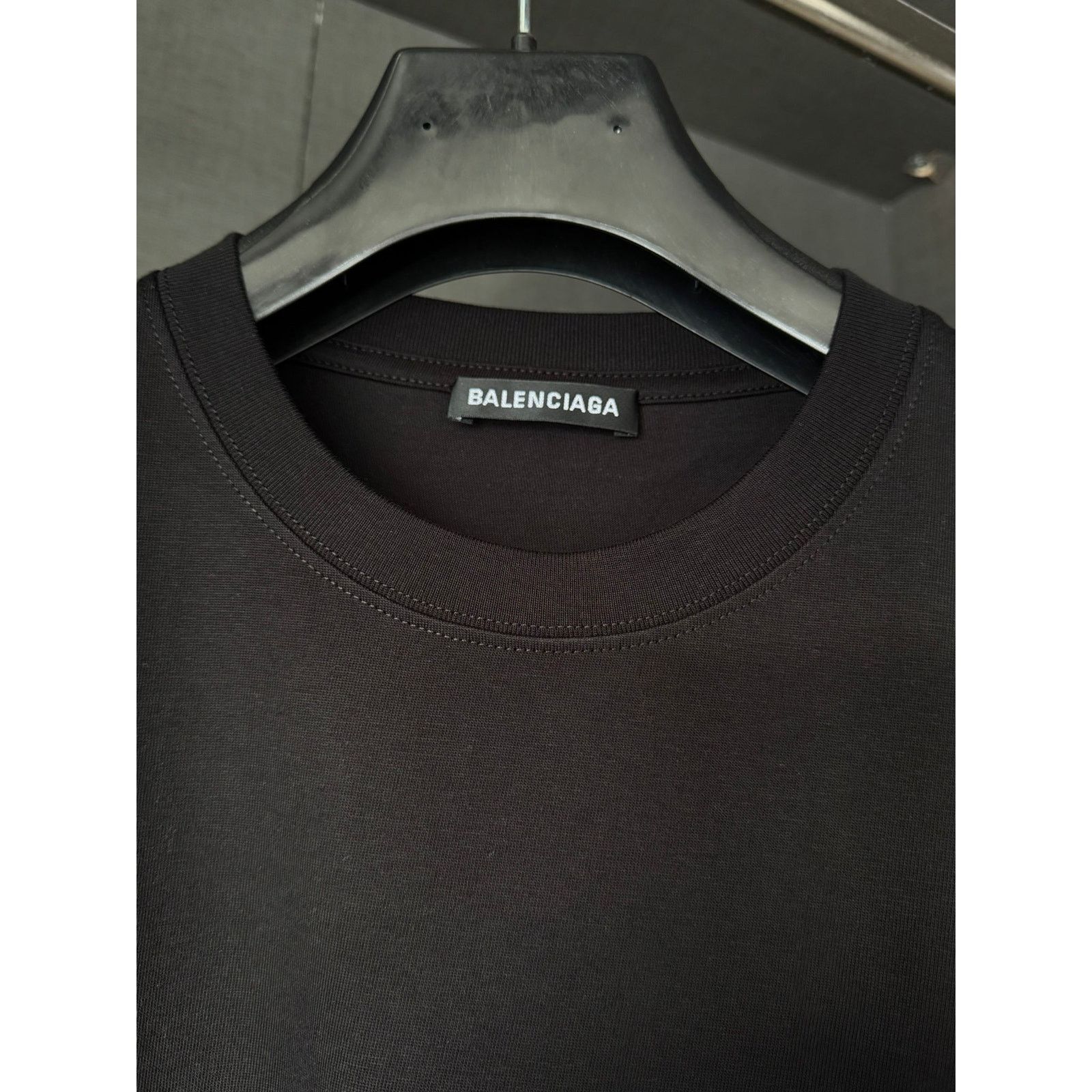 Balenciaga o1alis0126 Men's Political Campaign Large Fit T-Shirt Black Size US M / EU 48-50 / 2 - 3 Thumbnail