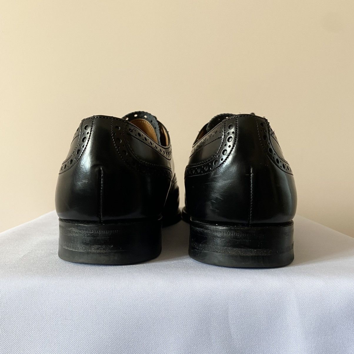 Cheaney Cheaney Broad Black Leather Casual Shoes Size UK 8 Size US 8 / EU 41 - 6 Thumbnail