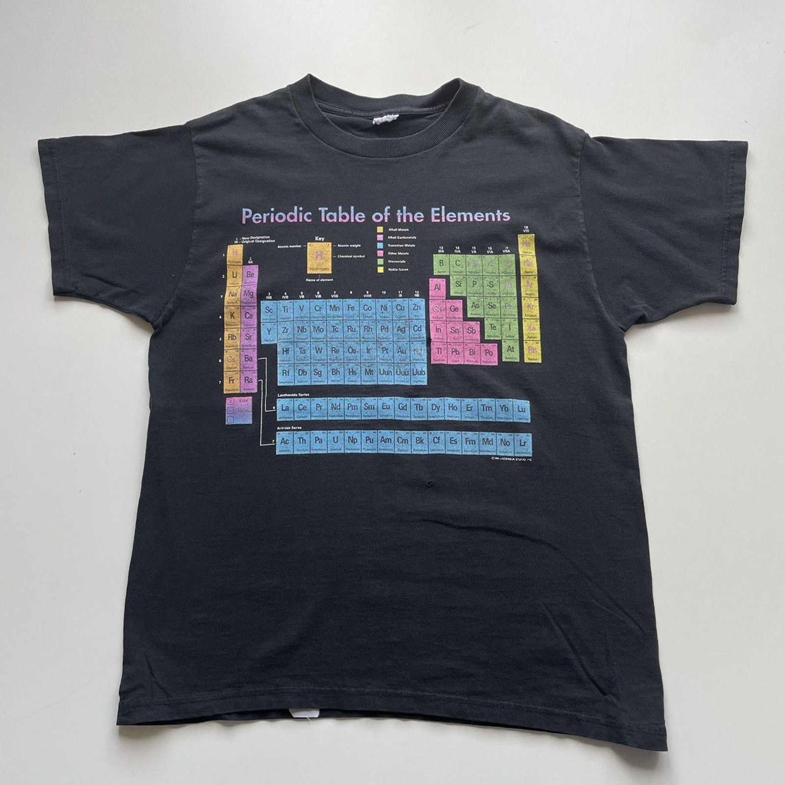 Arts & Science Vintage Y2K Periodic Tables Science Art T Shirt Medium Rare Size US M / EU 48-50 / 2 - 1 Thumbnail