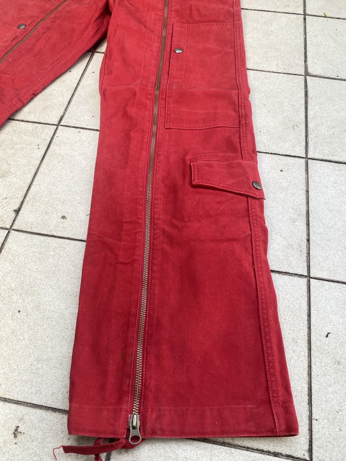 PPFM PPFM Front Zipper Multi Pocket Aviation Navy Tactical Pants Size US 28 / EU 44 - 7 Thumbnail