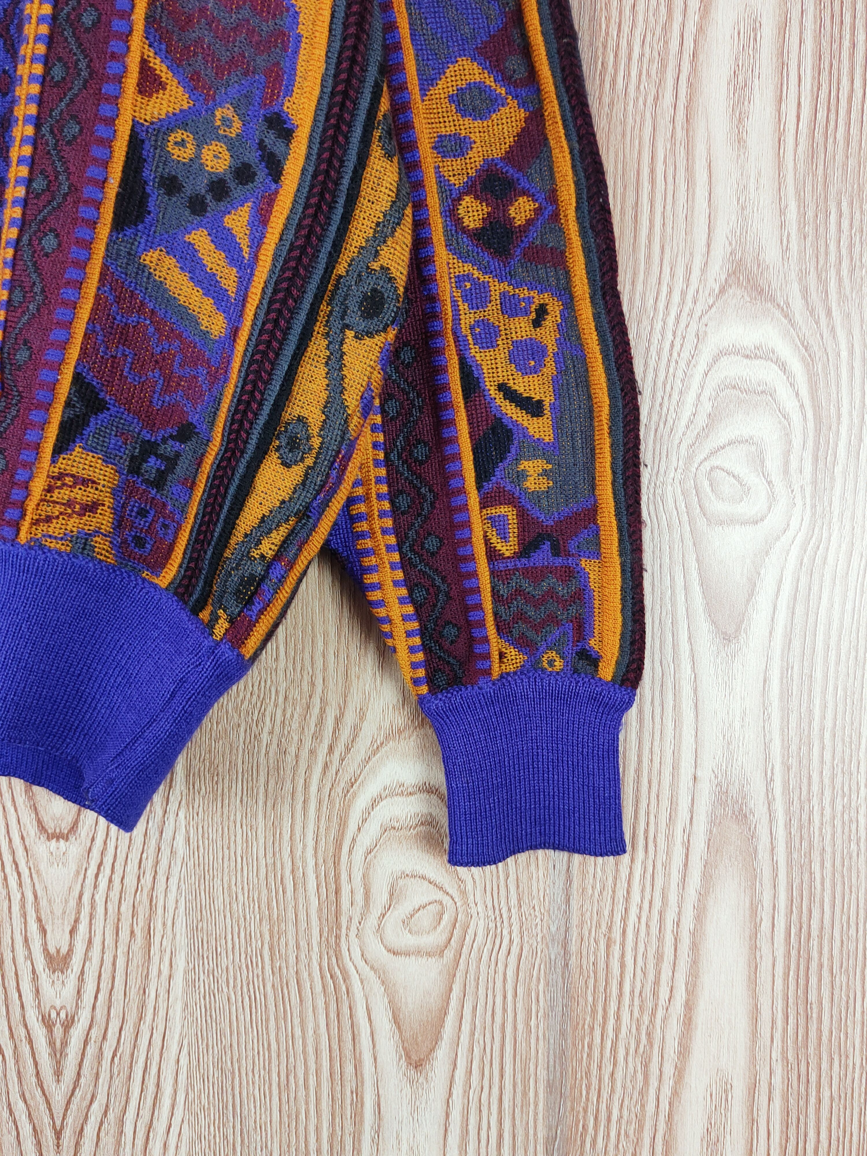 Homespun Knitwear Modigliani Purple Knitwear Sweatshirts #W661 Size US S / EU 44-46 / 1 - 6 Thumbnail