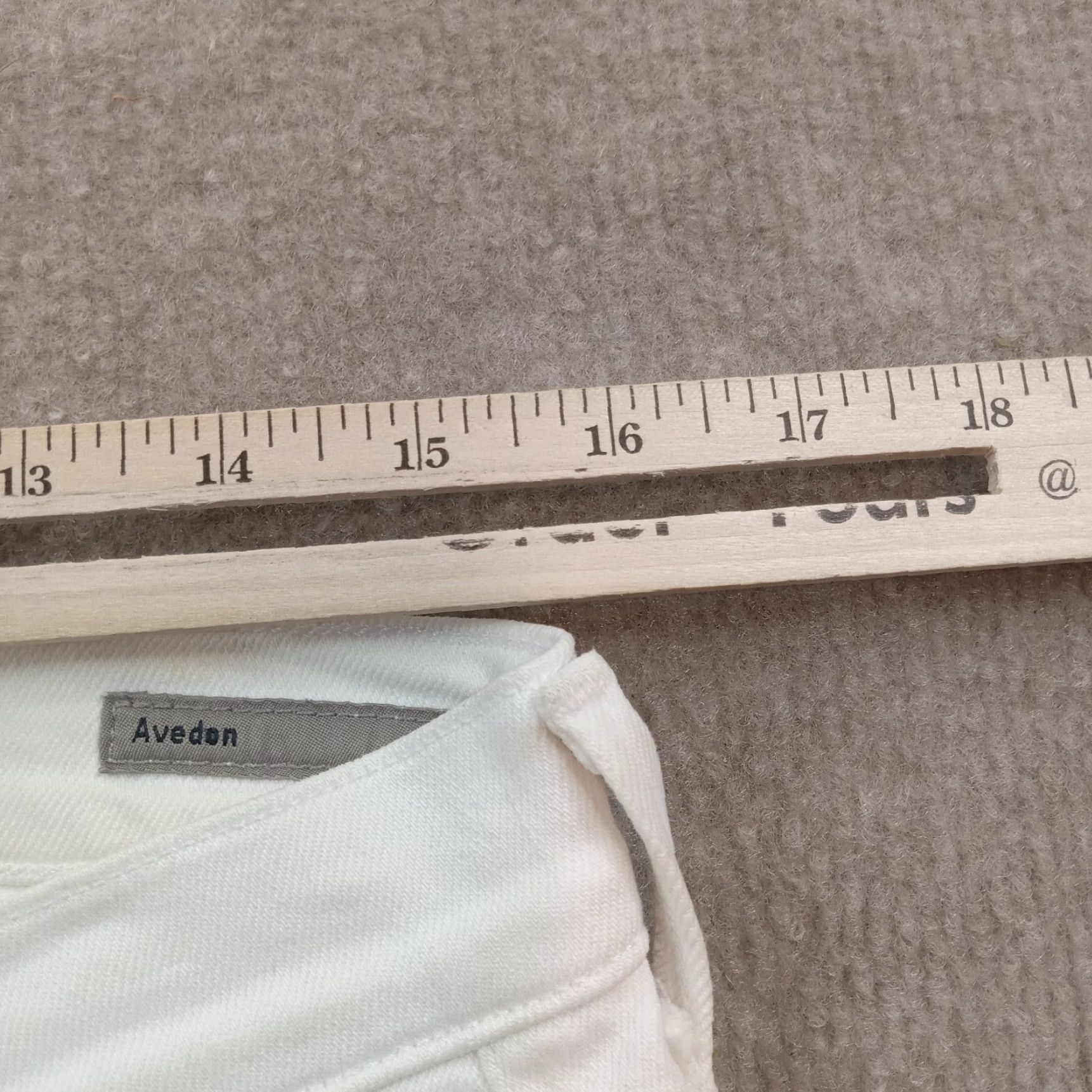 Citizens Of Humanity Citizens of Humanity Womens White Skinny Jeans 29 (32x26) Avedon Style Cotton Polyurethane Size 29" - 5 Thumbnail