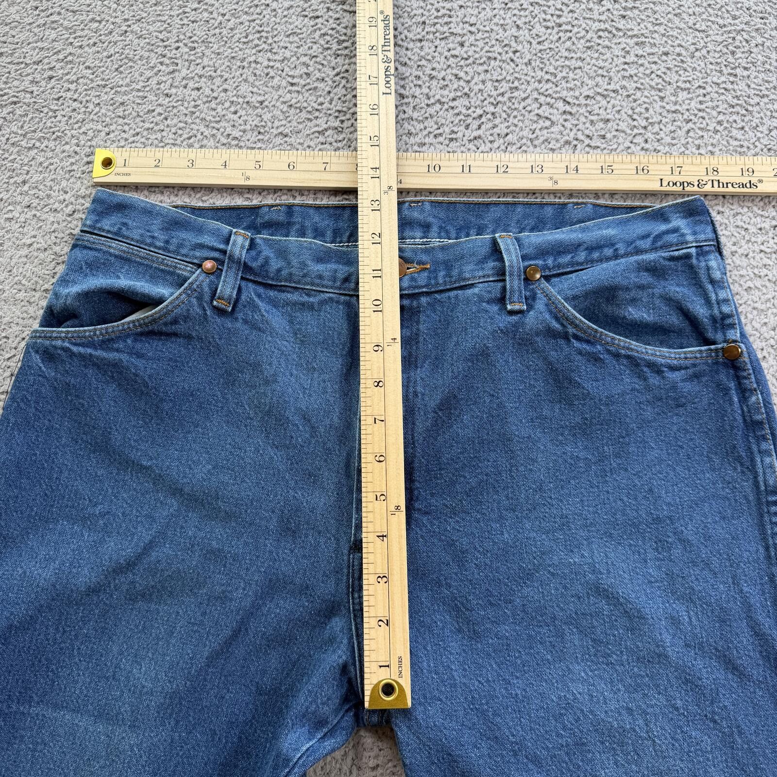 Wrangler Vintage Wrangler 13MWZ Cowboy Cut Jeans 36x30 Western Denim Size US 36 / EU 52 - 3 Thumbnail
