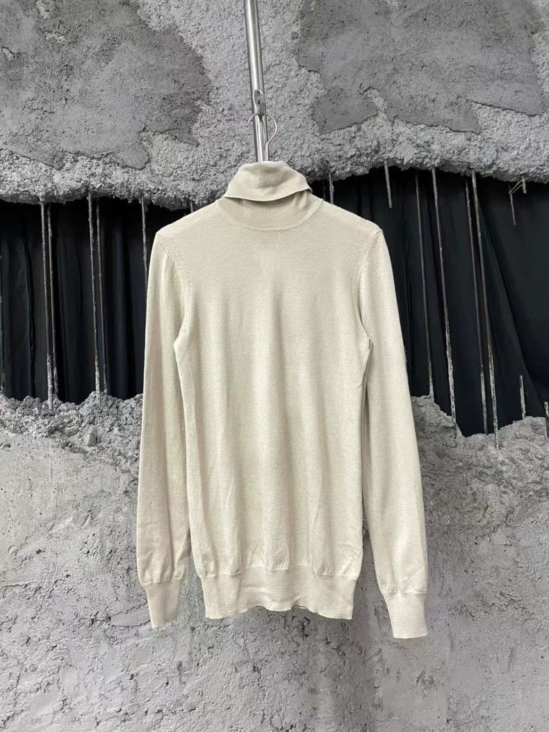 Loro Piana Loro Piana Beige Turtleneck Sweater- Size US S / EU 44-46 / 1 - 1 Thumbnail