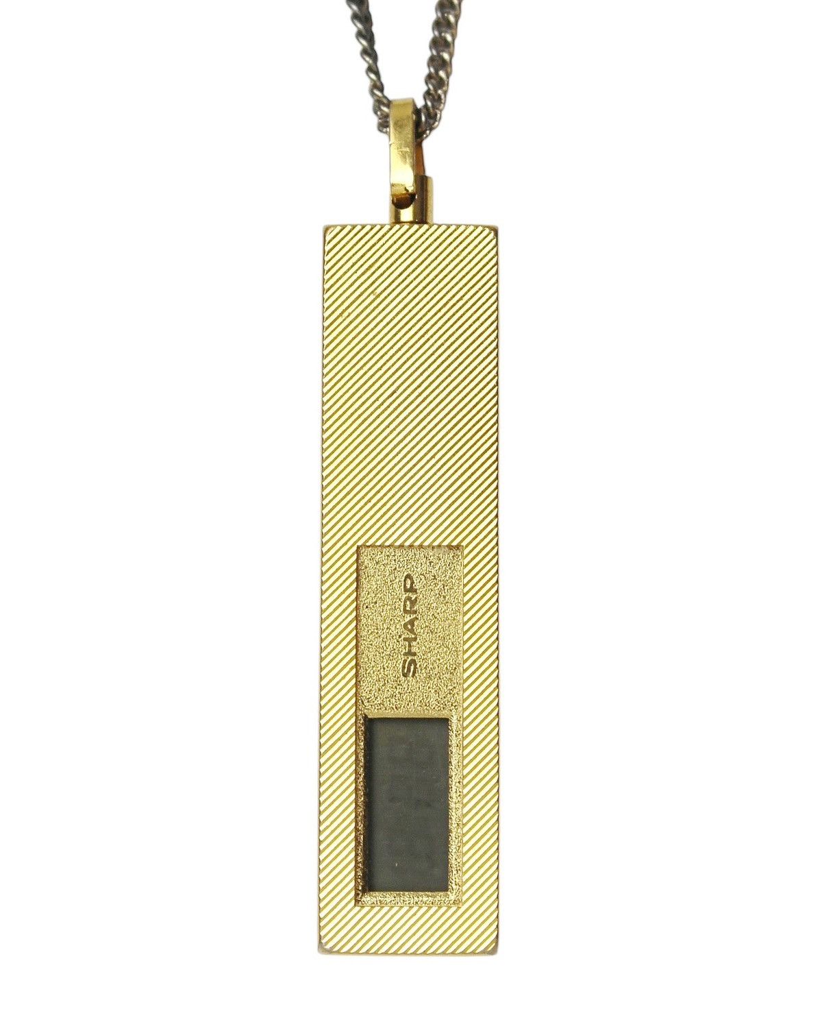 Vintage 1980S SHARP CT-411 DIGITAL NECKLACE WATCH Size ONE SIZE - 2 Thumbnail