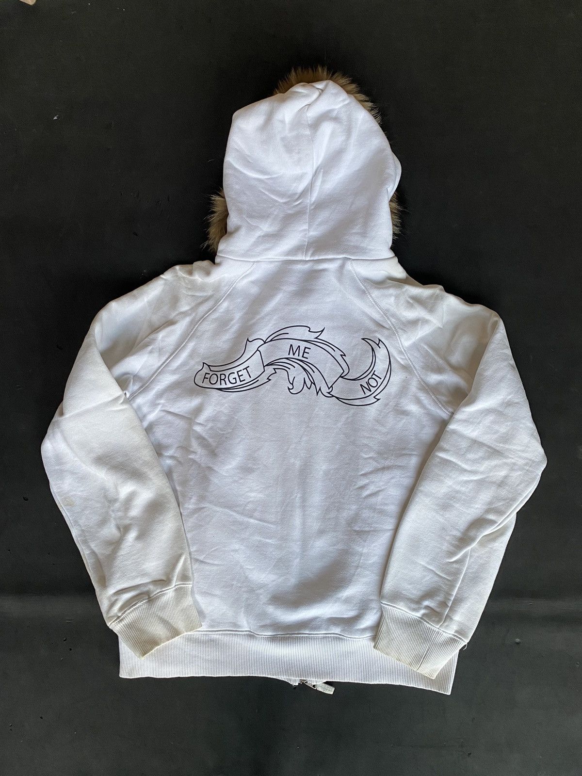 GOSTAR DE FUGA Codescombine furhoodie forget me not Size US L / EU 52-54 / 3 - 4 Thumbnail