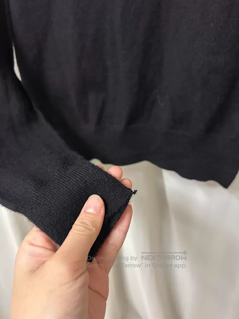 Vivienne Westwood Vivienne Westwood Black Hole Knit Open Cardigan Size XS / US 0-2 / IT 36-38 - 7 Thumbnail