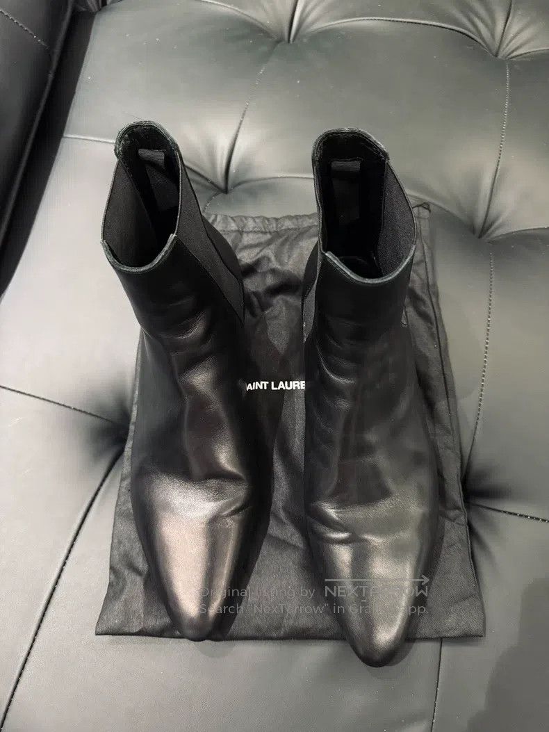 Saint Laurent Paris Saint Laurent Paris Chelsea Boots, Full Leather Size US 10 / IT 40 - 3 Thumbnail