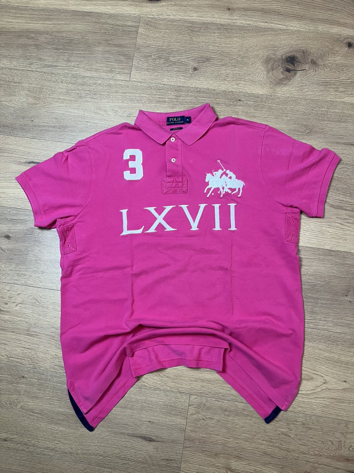 Designer × Polo Ralph Lauren × Vintage Polo Ralph Lauren Polo Vintage Chief Keef Size US XL / EU 56 / 4 - 2 Thumbnail