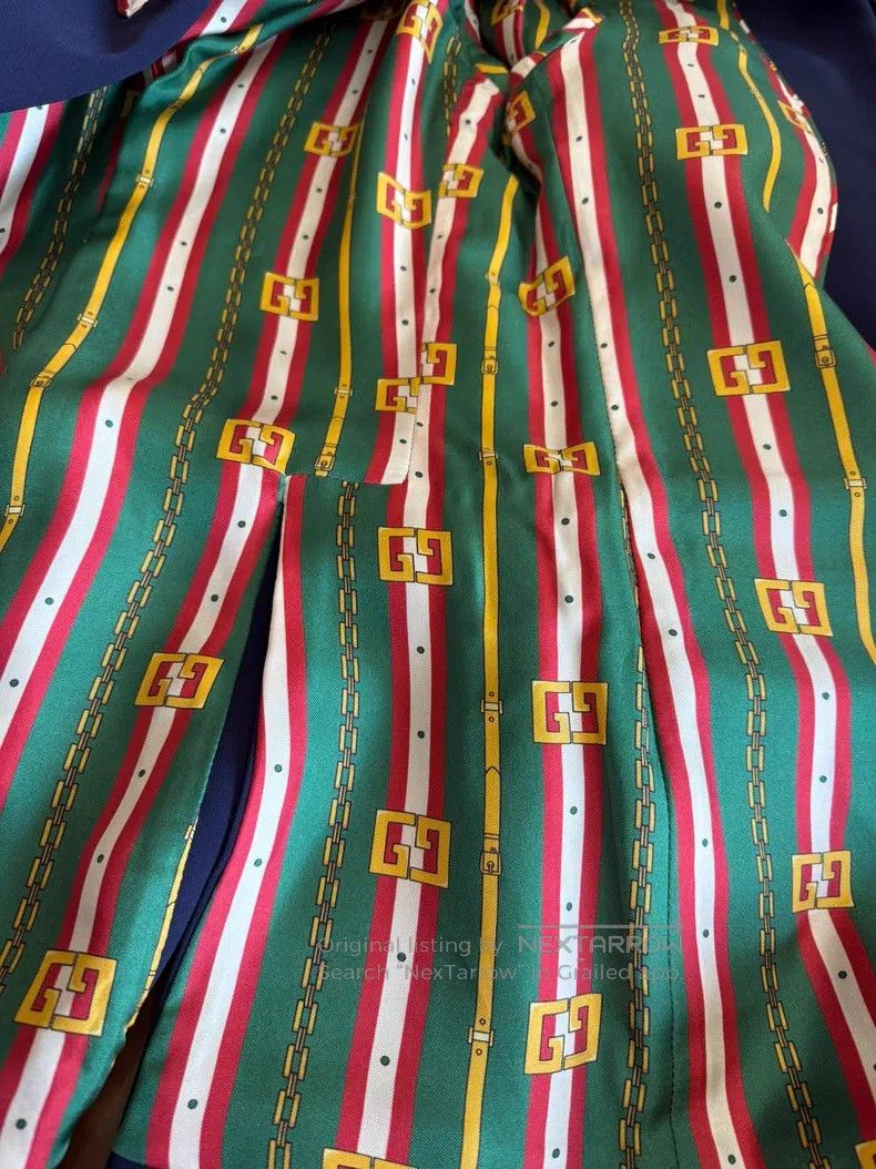Gucci Gucci Blue college-style suit jacket Size S / US 4 / IT 40 - 9 Thumbnail