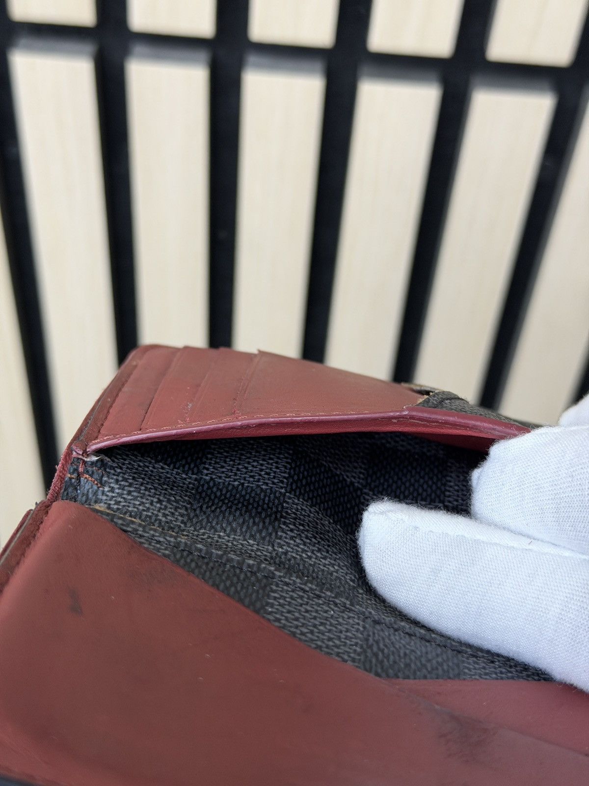 Louis Vuitton Louis Vuitton Bordeaux Damier Graphite Canvas Pocket Size ONE SIZE - 16 Thumbnail