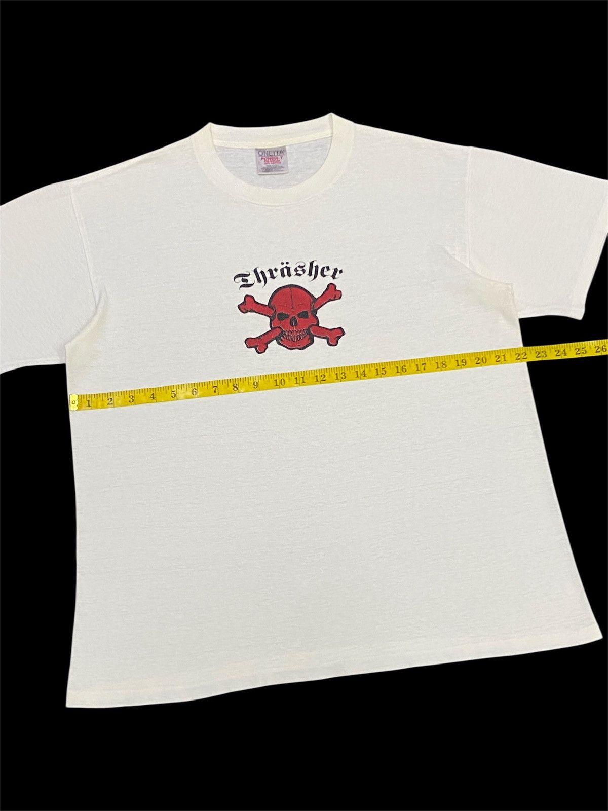 Thrasher × Vintage Vintage Thrasher Skull 1993 Skete Tee Size US L / EU 52-54 / 3 - 12 Thumbnail