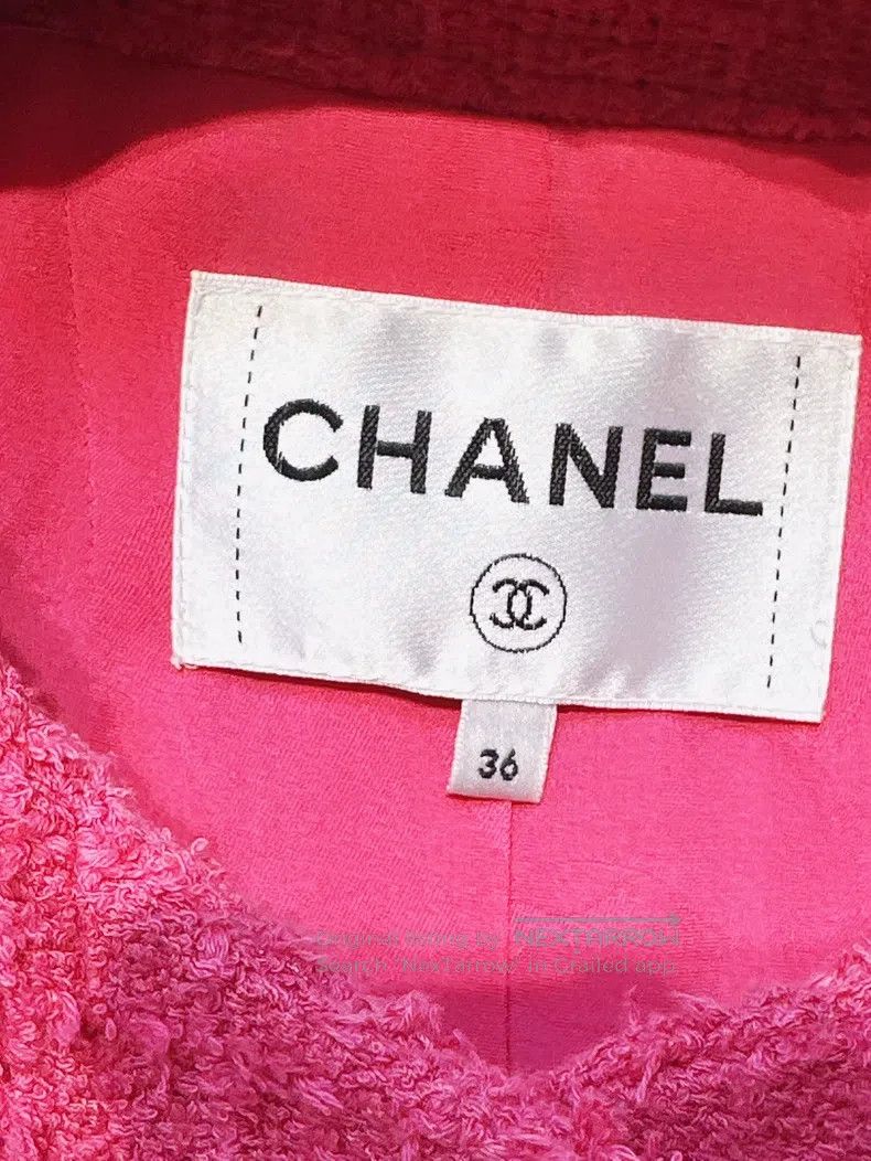 Chanel Chanel 22S rose pink sleeveless woven vest Size XS / US 0-2 / IT 36-38 - 7 Thumbnail