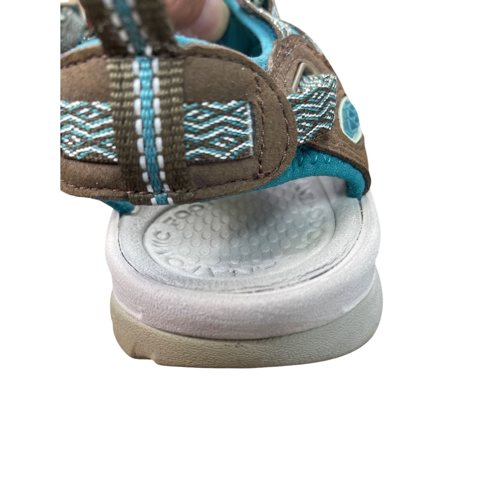 KEEN Keen Womens Turquoise & Brown Water Hiking Shoes Size 6 SKU Size US 6 / IT 36 - 9 Thumbnail