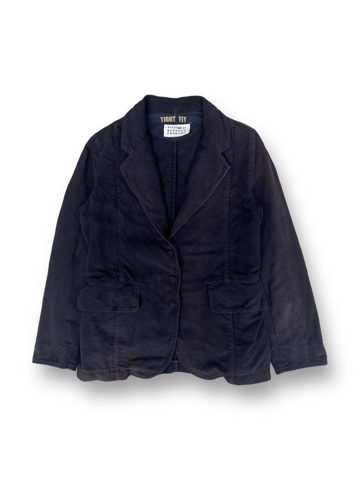 Maison Margiela Vintage Martin Margiela Double Pocket Super Black Blazer.#B6 Size S / US 4 / IT 40 - 1 Thumbnail