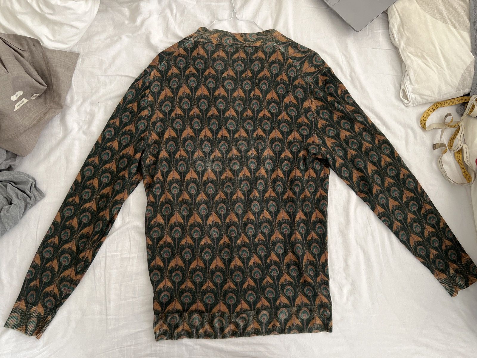 Marc Jacobs Marc Jacobs Peacock Cardigan Pre-Summer Season 2014 Size US M / EU 48-50 / 2 - 10 Thumbnail