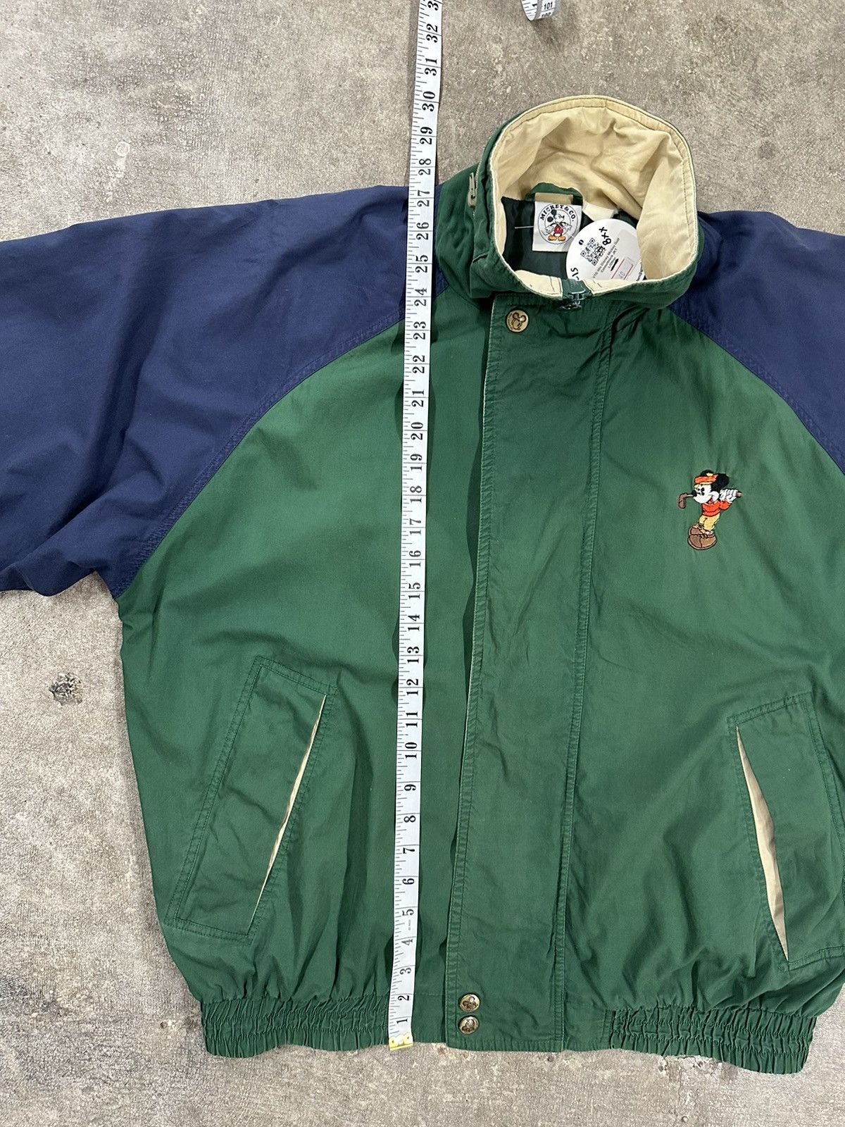 Mickey Mouse Vintage 90s Mickey & Co Golf Cartoon Jacket Size US L / EU 52-54 / 3 - 15 Thumbnail