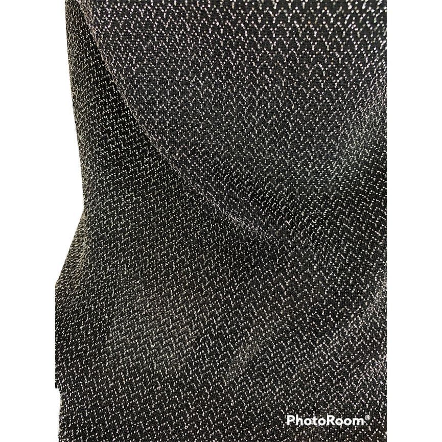 Vintage Grace Element Black Metallic Blouse Sleeveless Elegance Size S / US 4 / IT 40 - 4 Thumbnail