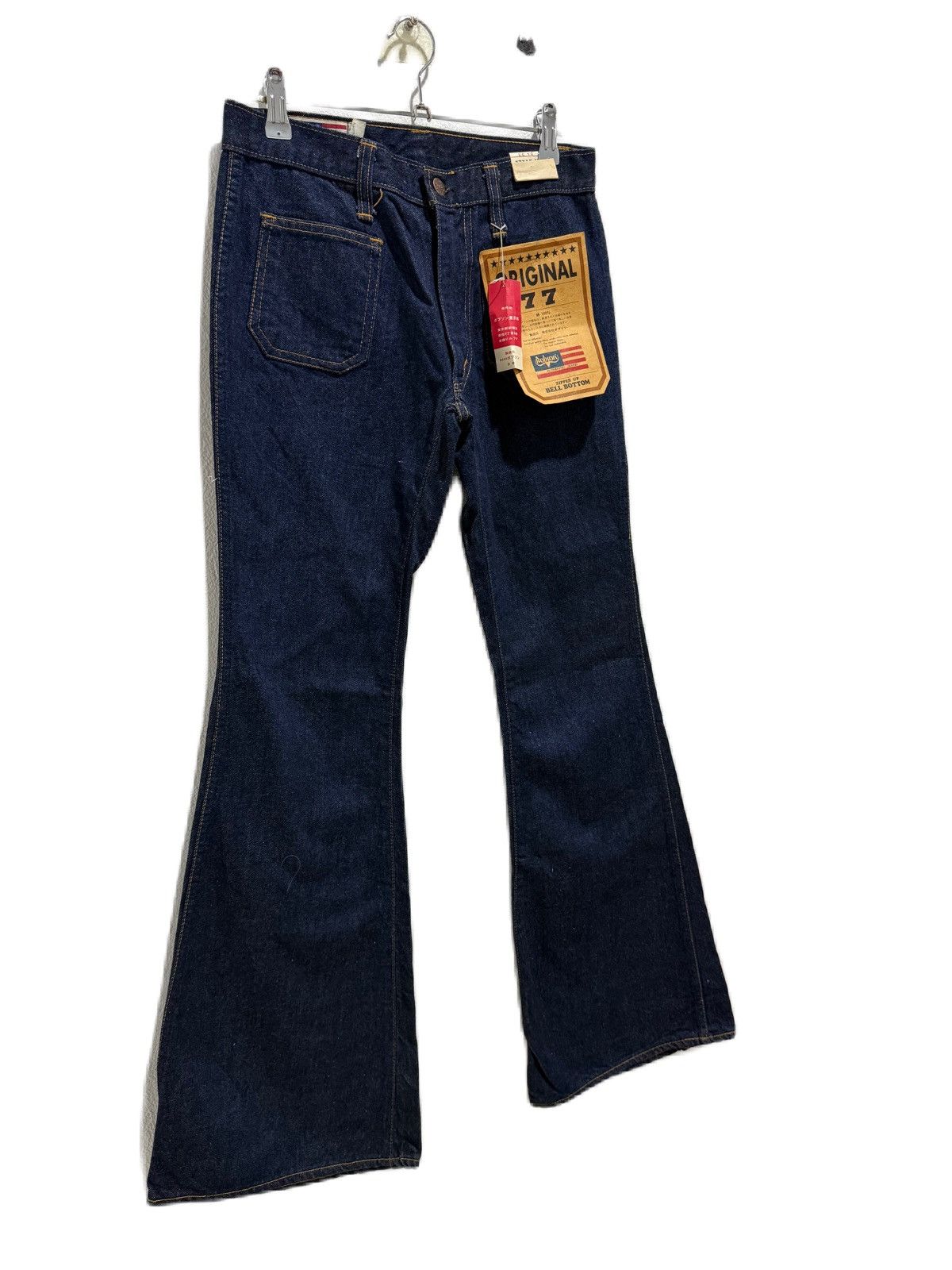 GOA Super Flare Denim Bobson Retro Front Pocket Death Stock Size US 31 - 2 Thumbnail